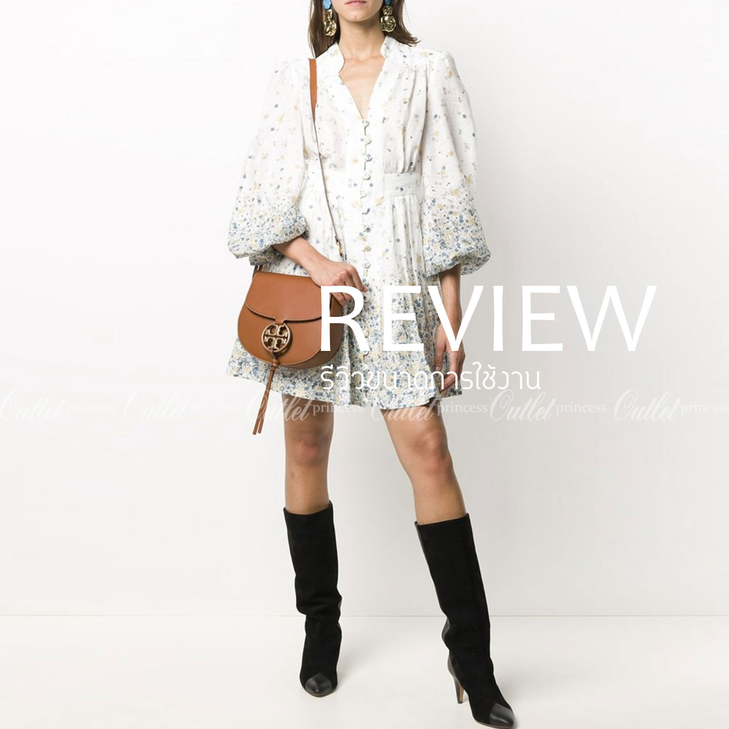 Tory Burch Miller Metal Saddle Bag กระเป๋าที่ใช้เป็น Everyday Bag ก็คือสามารถใช้งานได้บ่อยครั้งและสามารถสะพายไปทำกิจกรรมต่าง ๆ