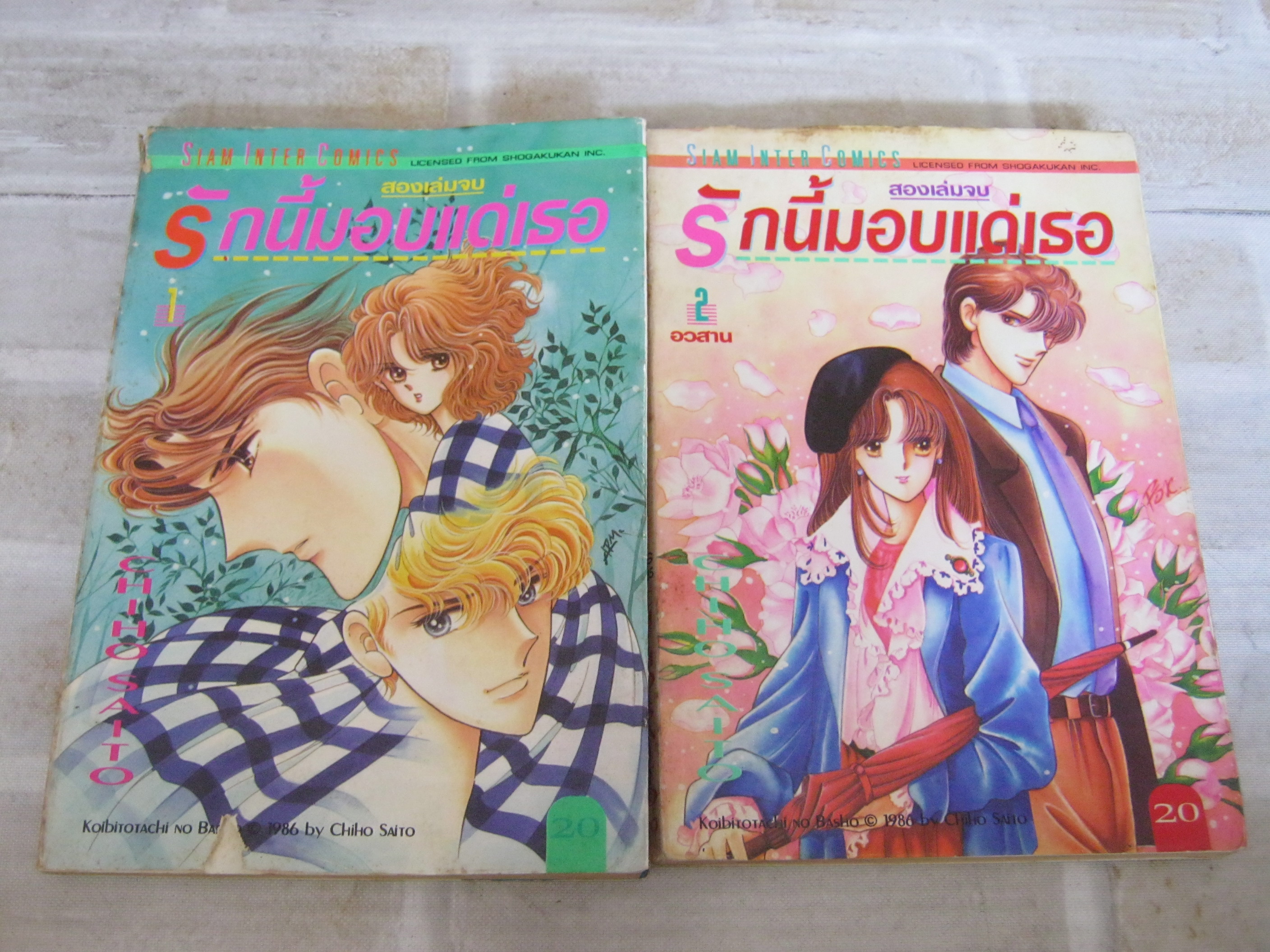 รักนี้มอบแด่เธอ ครบชุด 2 เล่มจบ ไซโต้ จิโฮ เขียน