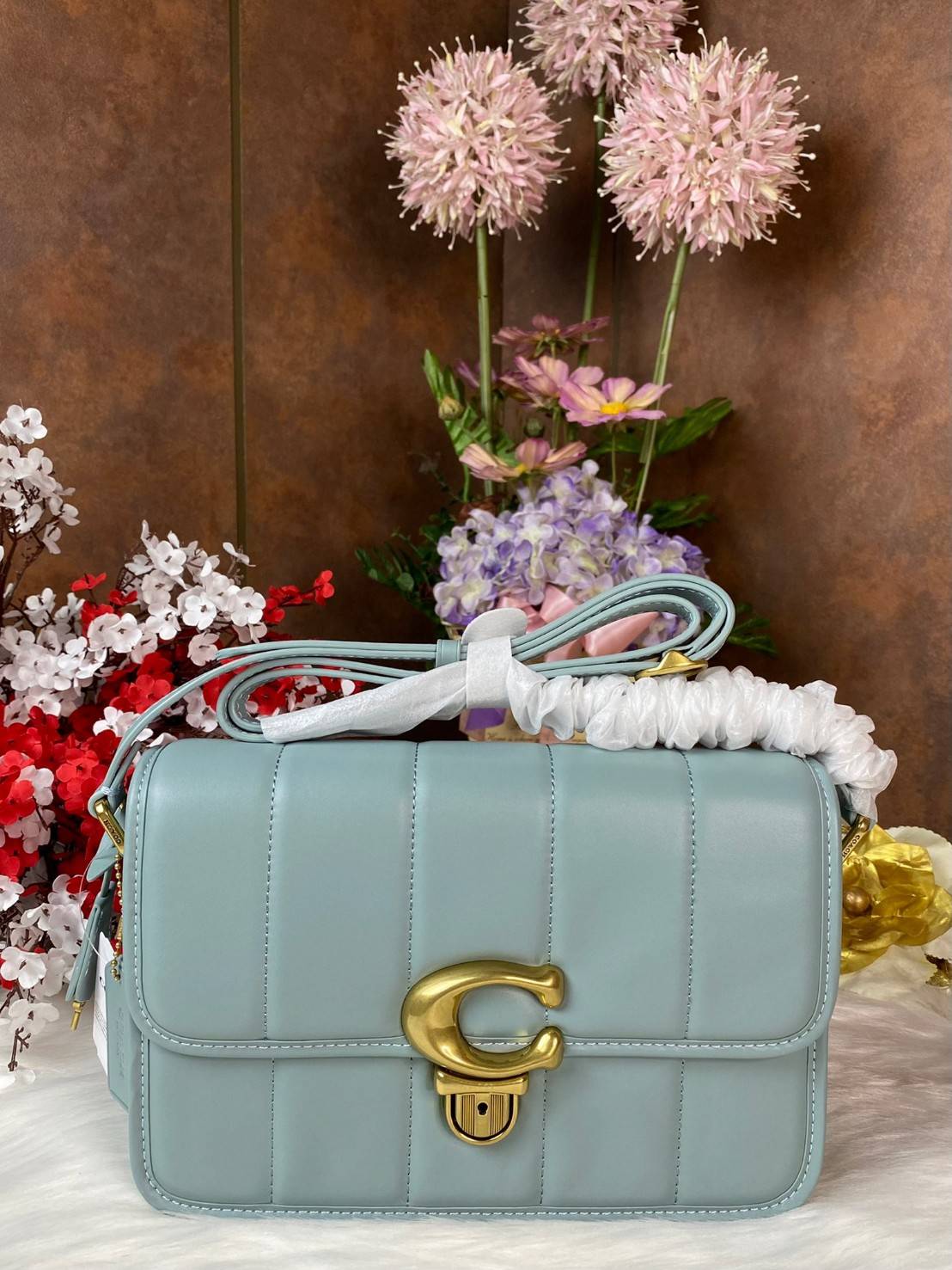 Coach Studio Shoulder Bag With Quilting c7725 พร้อมส่งที่ไทย