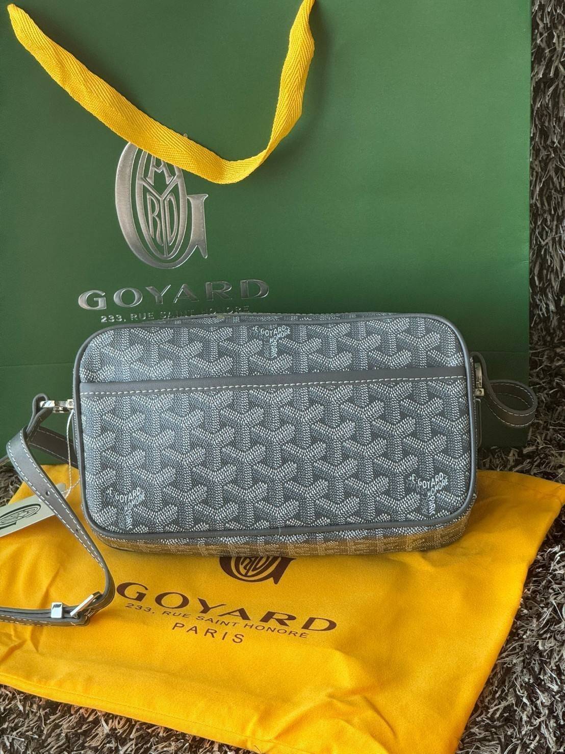 พร้อมส่ง 4 สี Goyard Cap Vert Crossbody Bag กระเป๋าสะพายสัญชาติฝรั่งเศส เกรดออริ สลับแท้ 1:1 ใช้ต่างประเทศได้