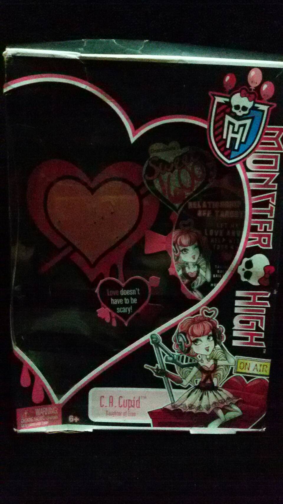 Monster High C.A. Cupid "Daughter of Eros" "Sweet 1600" Series ตุ๊กตามอนส์เตอร์ไฮมือสองสภาพดีค่ะ