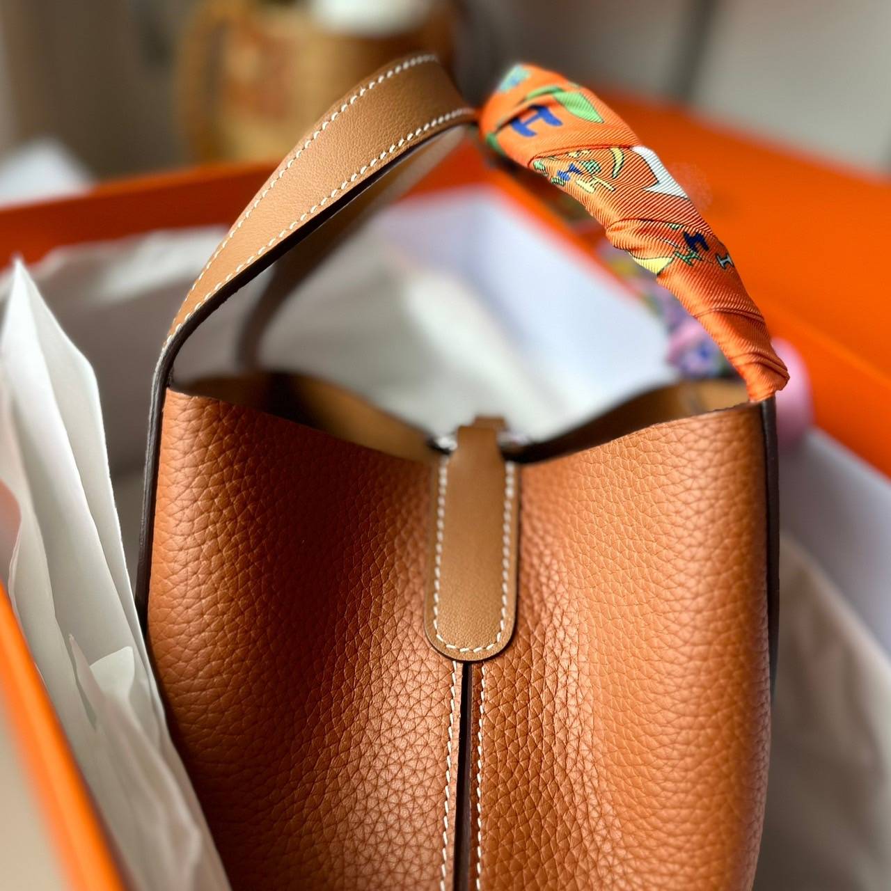 TOP VIP | HERMES IN THE LOOP IN TOGO LEATHER in full handmade special order กระเป๋าแอเมสเกรดเทียบแท้ หนังแท้ เกรดดารา ทำมือปราณีต เกรดงานดีสุด
