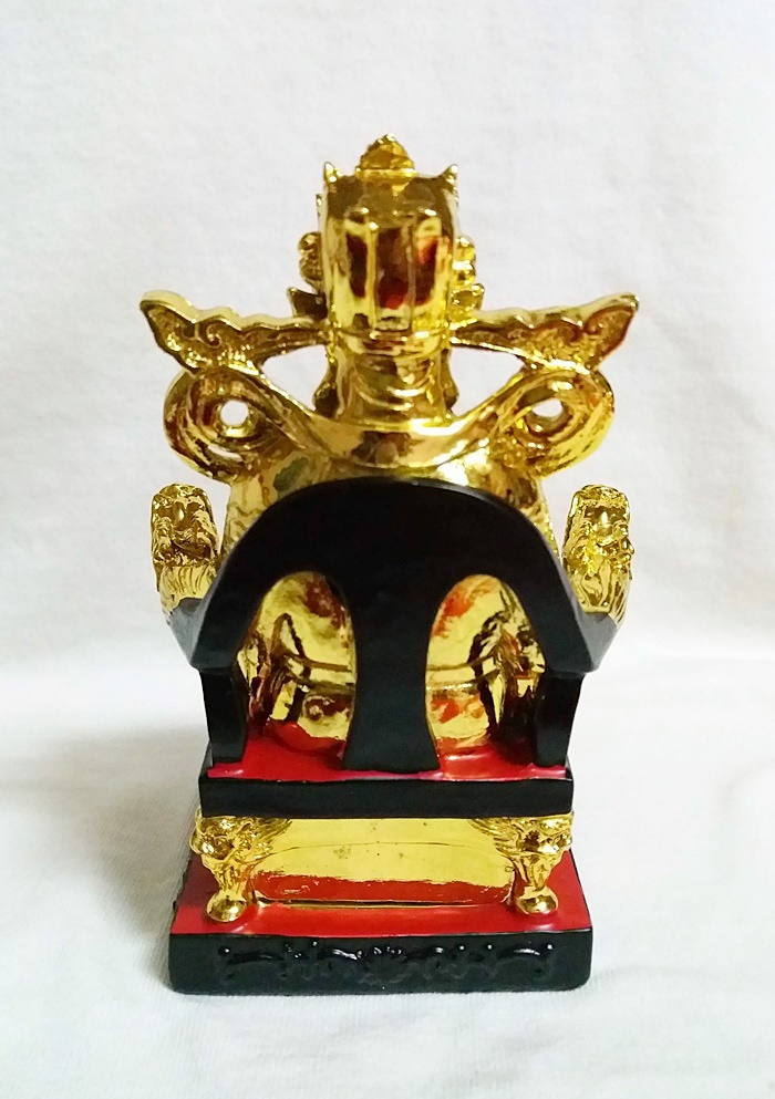 สินค้าหมดค่ะ เทพเจ้าไฉ่ซิงเอี้ย(เทพเจ้าแห่งโชคลาภ)องค์สีทอง แก้ชงปีเถาะ ปี2563 จะนำทรัพย์สินเงินทองแก่ท่านค่ะ