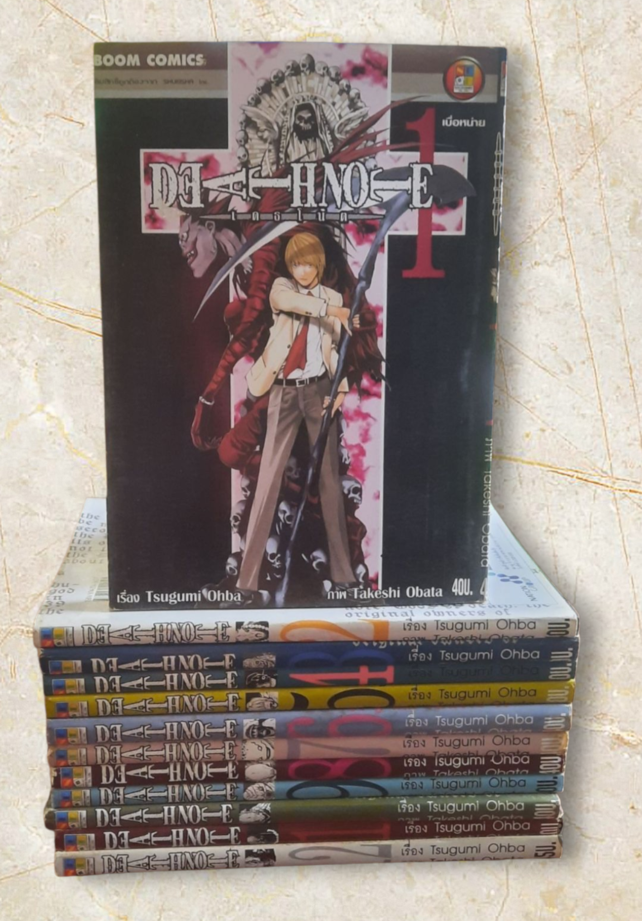DEATH NOTE ครบชุด 12 เล่มจบ สภาพสะสม