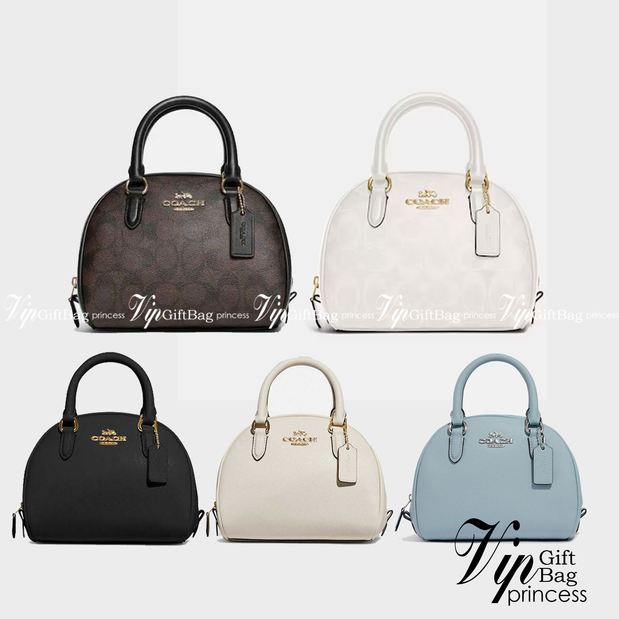 COACH SYDNEY SATCHEL BAG CA202 CA591 CB596 ใหม่ล่าสุด กับคอลที่สาวๆต้องหลงรัก กระเป๋าสะพายทรง satchel ที่มีรูปทรงดึงดูดสายตา สวยแรกเห็น วัสดุหนัง crossgrain พร้อมหูจับในตัว เปิด-ปิดด้วยซิป ภายในโล่งกว้าง ขนาดกำลังดี มีสายครอสให้ ปรับได้ตามชอบ ใบจริงลูกคุณ