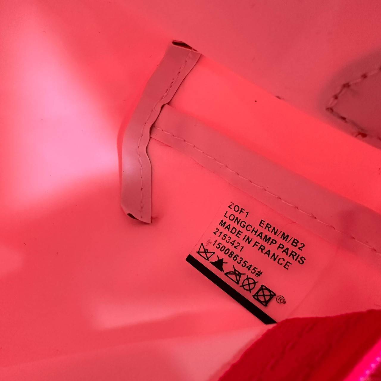 LONGCHAMP LE PLIAGE ORIGINAL Pouch with handle กระเป๋าใบเล็กขนาดกระทัดเหมาะกับใส่ของจำเป็นจุกจิก กันน้ำได้ พร้อมส่ง