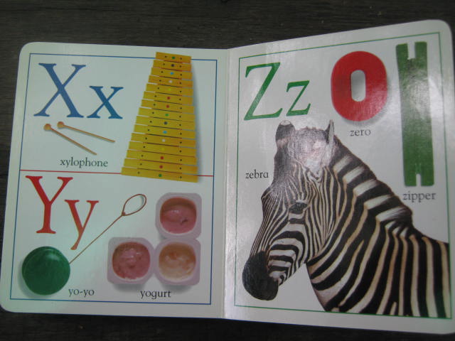 My First A B C Board Book - หนังสือเสริมพัฒนาการเด็ก 2 ภาษา มือสอง