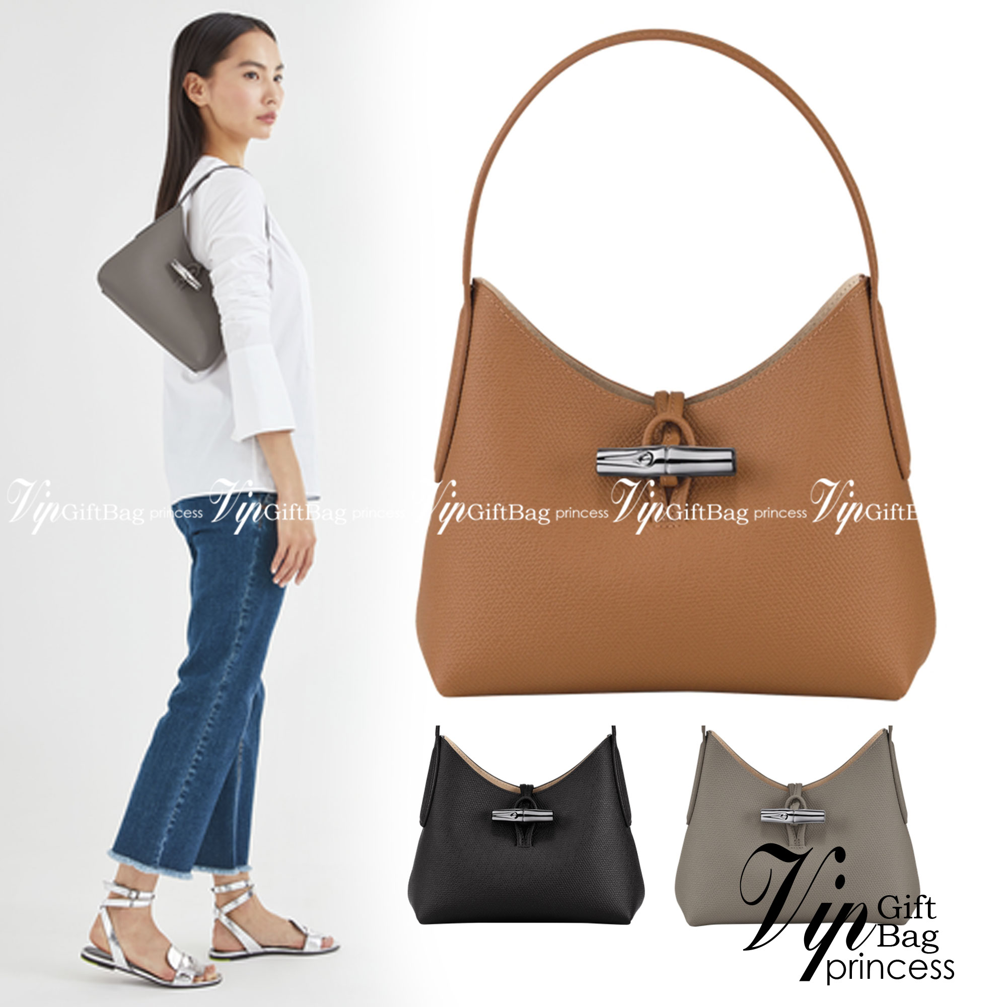 Longchamp ROSEAU Sac porté épaule XS กระเป๋าสะพายไหล่ซึ่งเป็นหนึ่งในแฟชั่นไอเทมที่สาว ๆ ส่วนใหญ่จะต้องมีไว้ใช้งานกันอย่างน้อยคนละหนึ่งใบแน่นอน ใช้งานสะดวก คล่องตัว ทั้งยังมีดีไซน์ให้เลือกหลากหลายตั้งแต่แบบหรูหรา น่ารักสดใส ไปจนถึงเรียบโก้ ให้คุณเลือกหยิบม