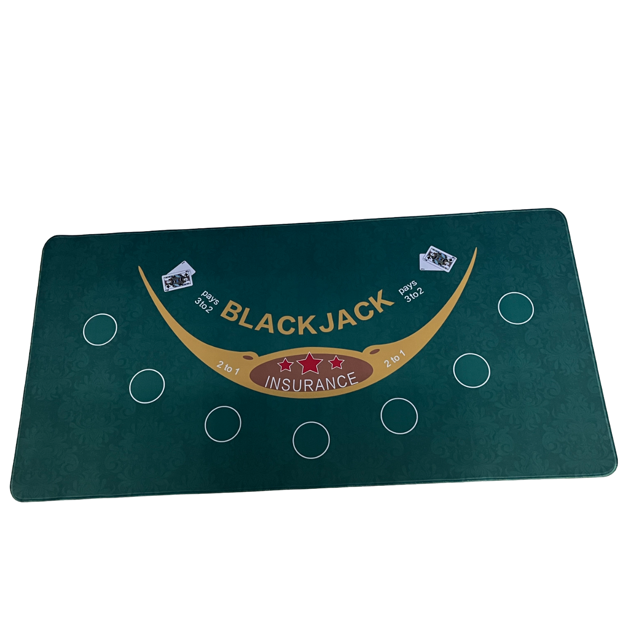 ผ้าปูเล่นแบ็คแจ๊คขนาด 50x100 cm.