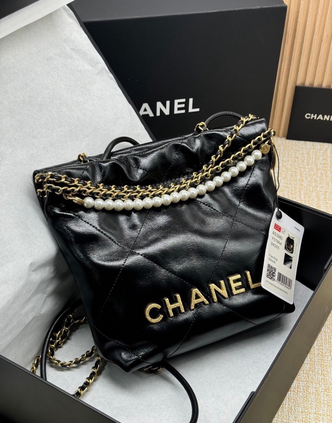 พร้อมส่ง 11 สี ORI หนังแท้ | CHANEL 22 Mini Handbag กระเป๋าสะพายสุดหรู รุ่นยอดนิยม 🤍 เกรดออริจินอล หนังแท้ ภาพถ่ายจากงานขายจริง ใช้งานต่างประเทศได้