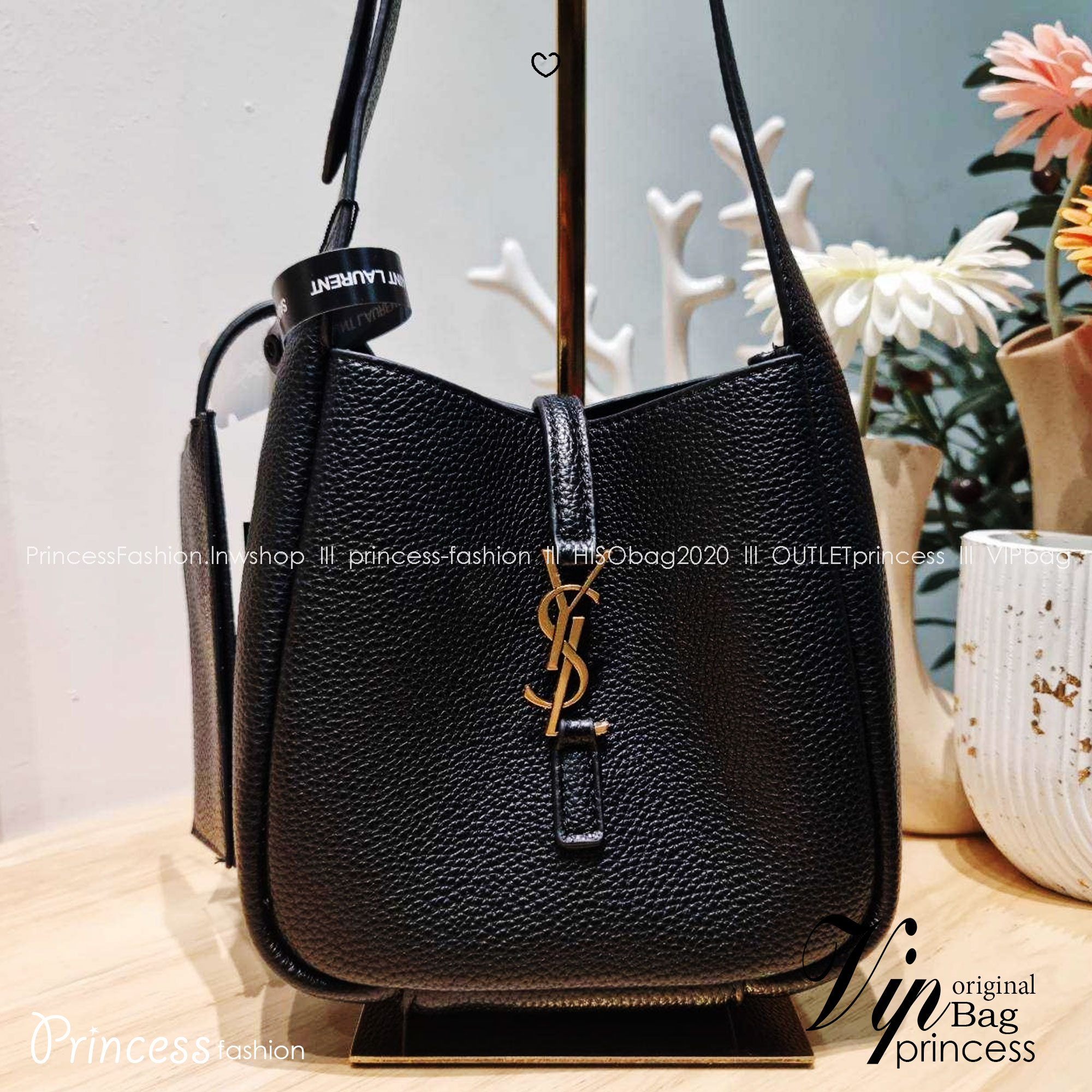 MINI YSL LE 5 À 7 SOFT BABY IN SMOOTH LEATHER กระเป๋าสะพายทรงโฮโบ ขนาดใหม่ baby สวยฟาด ดาเมจคือร้อนฉ่าสุดๆ! ดีไซน์สุดคลาสสิค ควรมีที่สุดค่า เกรดออริ 1:1 ใช้งานต่างประเทศได้