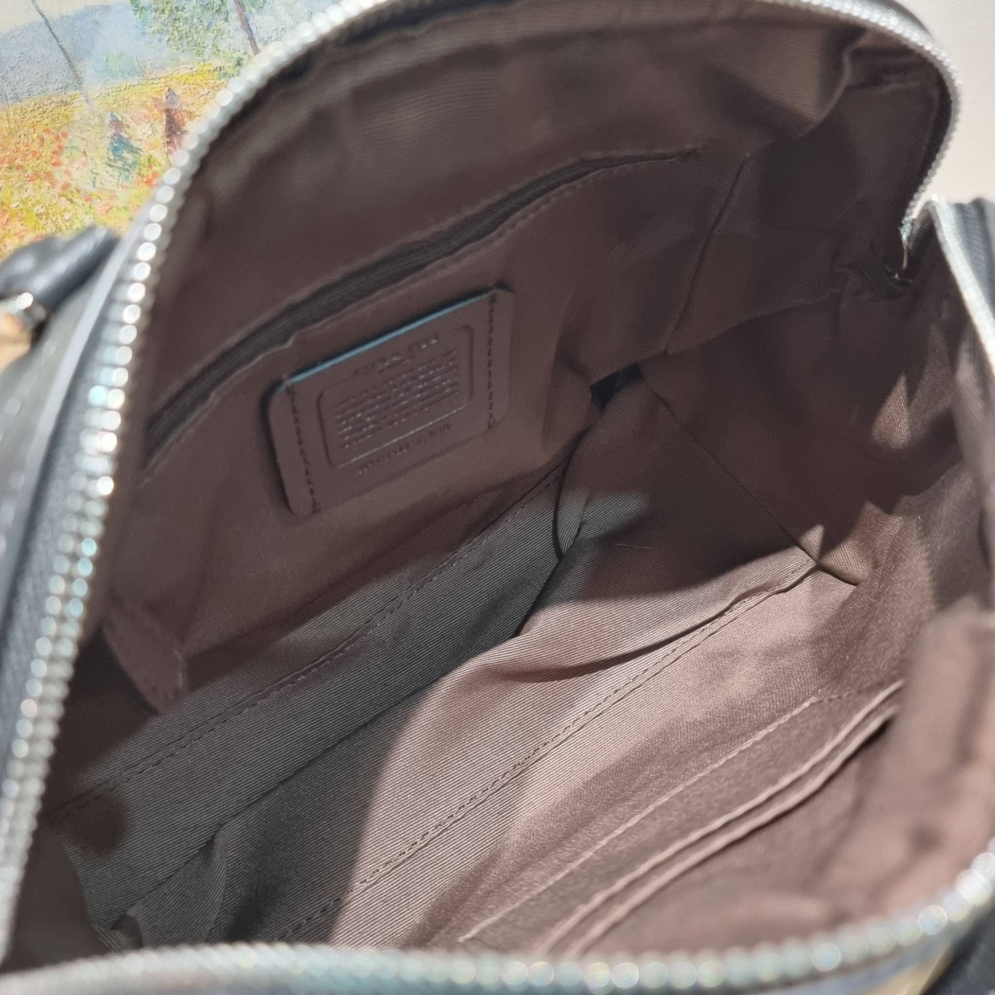 COACH ROWAN SATCHEL WITH PUFFY DIAMOND QUILTING CJ610 พร้อมส่ง กระเป๋าสะพายทรงหมอน ขนาดกำลังสวย คอลเลคชั่นสุดคลาสสิค ที่ดีไซน์เพิ่มความหรู