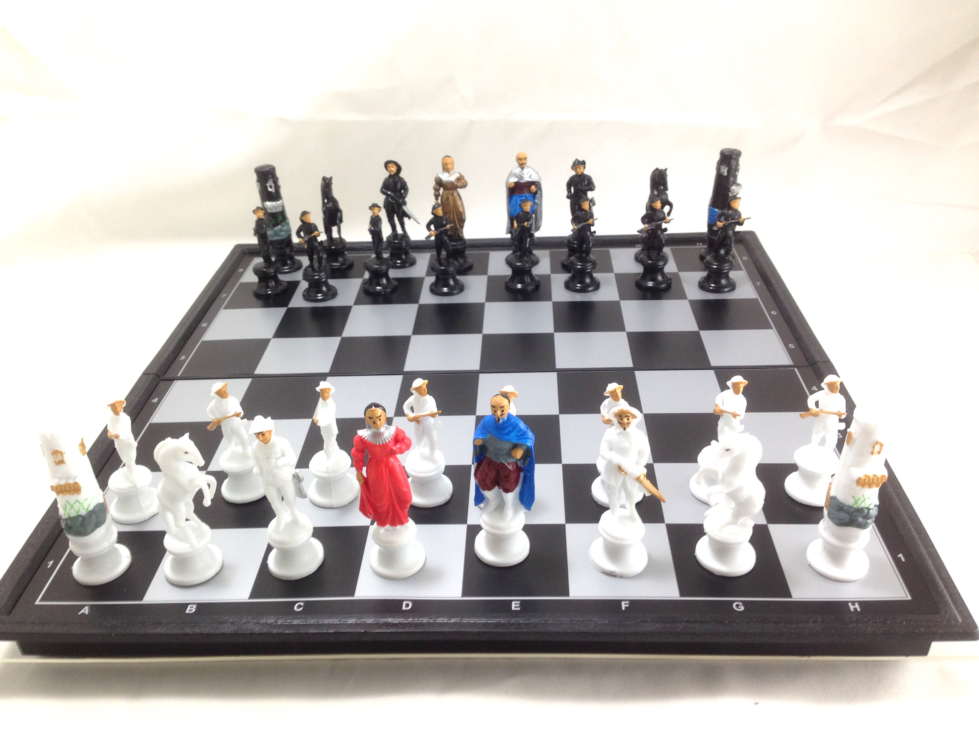 หมากรุกฝรั่งแม่เหล็กตัวเดินคาแล็กเตอร์ยุคกลาง(CH350589)