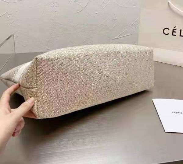 CELINE Logo Tote Bag with key 16”