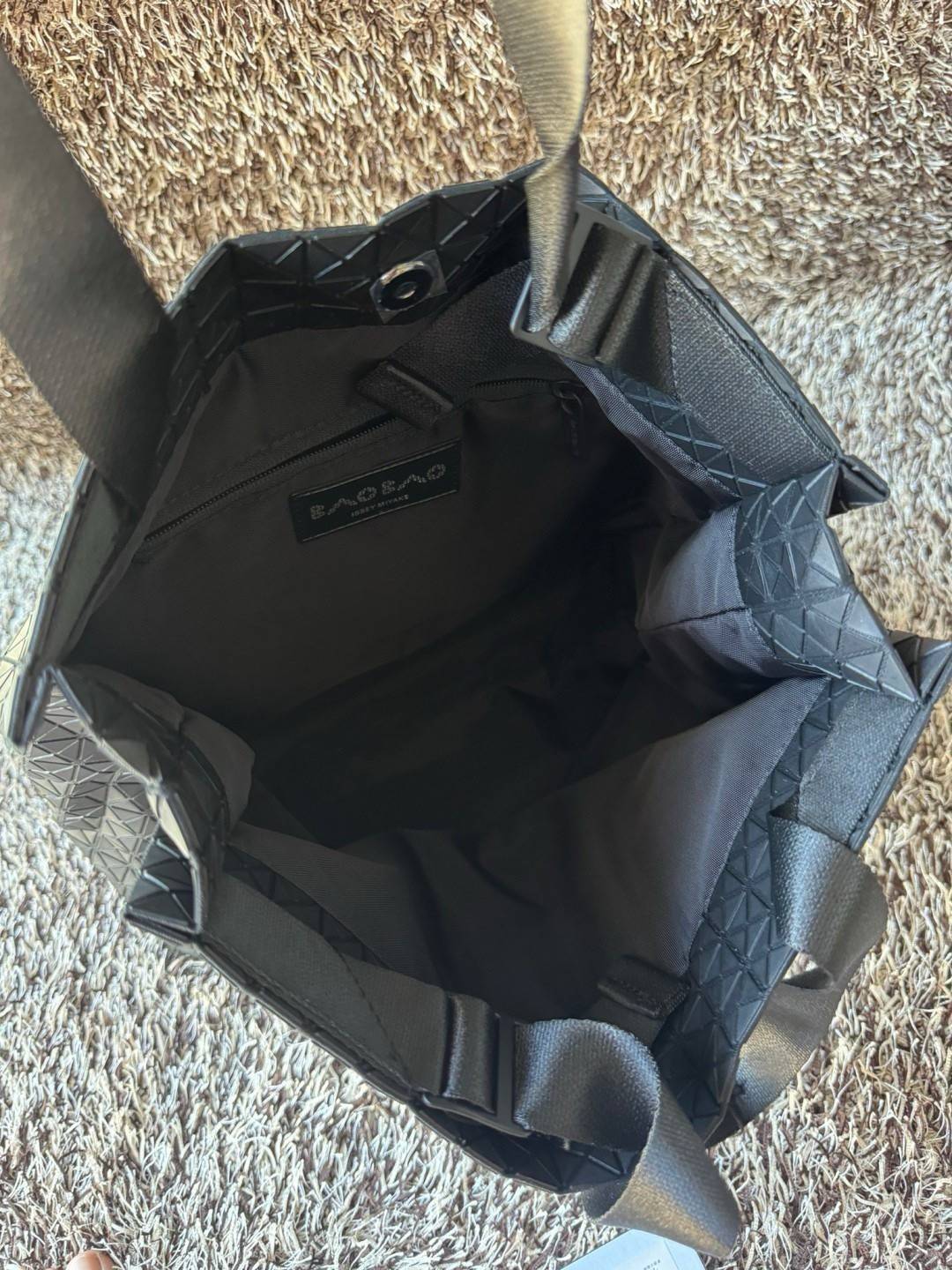 พร้อมส่ง 5 สี Baobao Issey Miyake Cart S geometric tote bag กระเป๋าถือทรงโท้ทลายเรขาคณิต 🧡 เกรดออริจินอล 1:1 สลับแท้ ใช้งานต่างประเทศได้