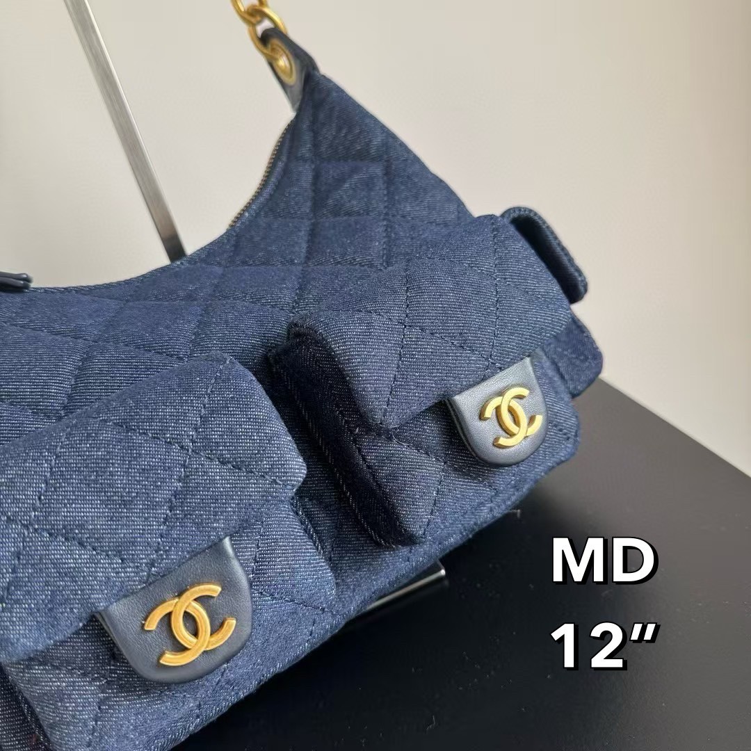 CHANEL 25C Hobo Bag ใหม่ล่าสุดก่อนใคร กับกระเป๋าสะพายทรงโฮโบรูปทรงสวยคลาสสิค ใช้งานได้ง่าย ทุกลุค ทุกสไตล์