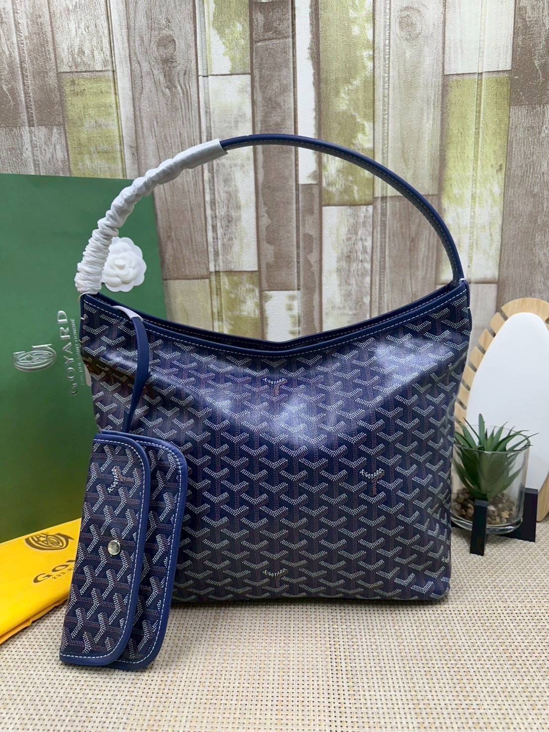 พร้อมส่ง 8 สี ORI หนังแท้ | Goyard Bohème Hobo Bag กระเป๋าสะพายทรงโฮโบ สะท้อนถึงความเบา ความยืดหยุ่น เปิดปิดแบบซิป สะดวกสบายขึ้น