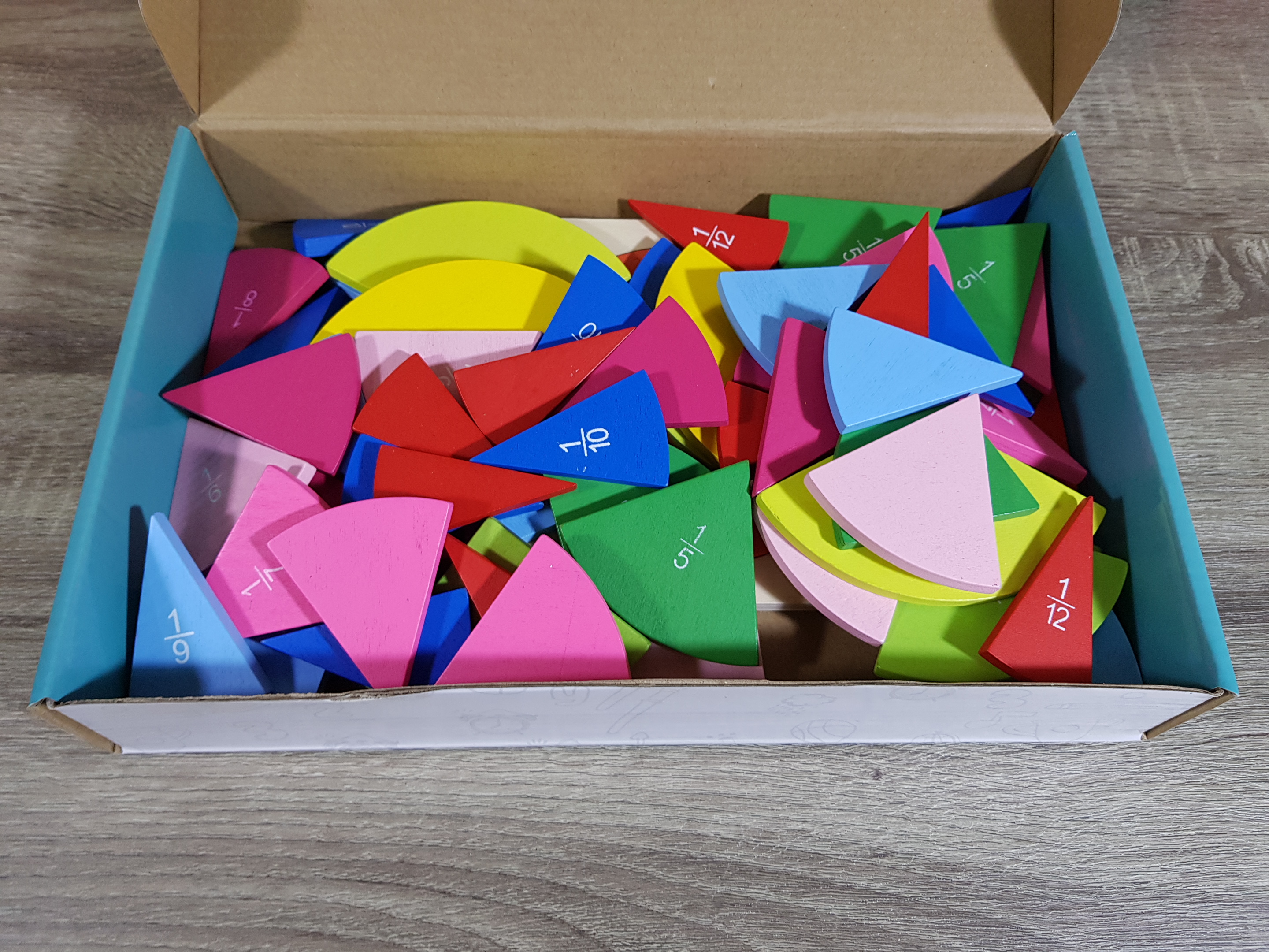 ชุดเรียนรู้เศษส่วนไม้