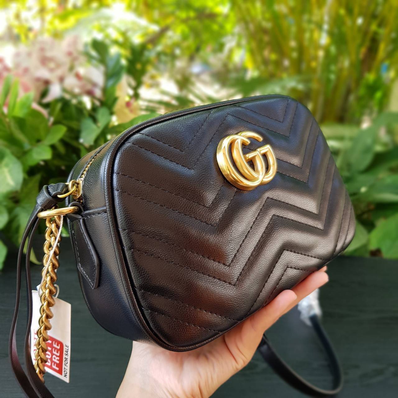 GUCCI GG Marmont small matelassé shoulder bag กระเป๋าสะพายครอสบอดี้ คอลเลคชั่นสุดหรู ใช้งานง่าย เข้าได้กับทุกลุค
