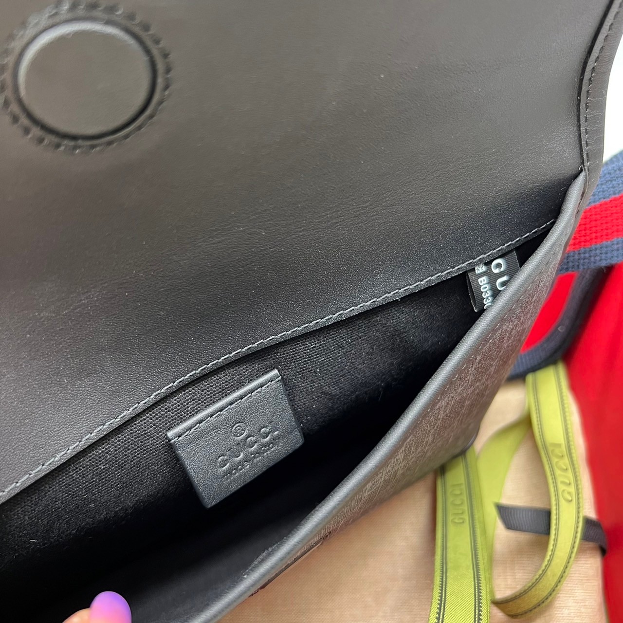 GUCCI Neo Vintage GG Supreme belt bag Black / Gucci Belt bag เกรดใช้งานสลับของแท้ เกรดออริจินอล ใช้ได้ทั้งชายหญิง งาน unisex ผลัดกันใช้ ^-^ ก็ได้ งานสวยตามรูป สินค้าขายดี ภาพสินค้าถ่ายจากงานขายจริง ใช้งานต่างประเทศได้