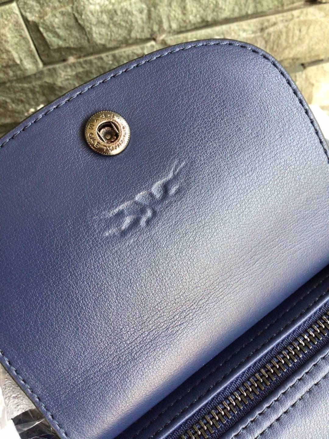 ของแท้ LONGCHAMP LE PLIAGE CUIR TOP HANDLE BAG S รุ่น 1512 กระเป๋าถือขนาดกำลังดี วัสดุหนังแกะ Metis