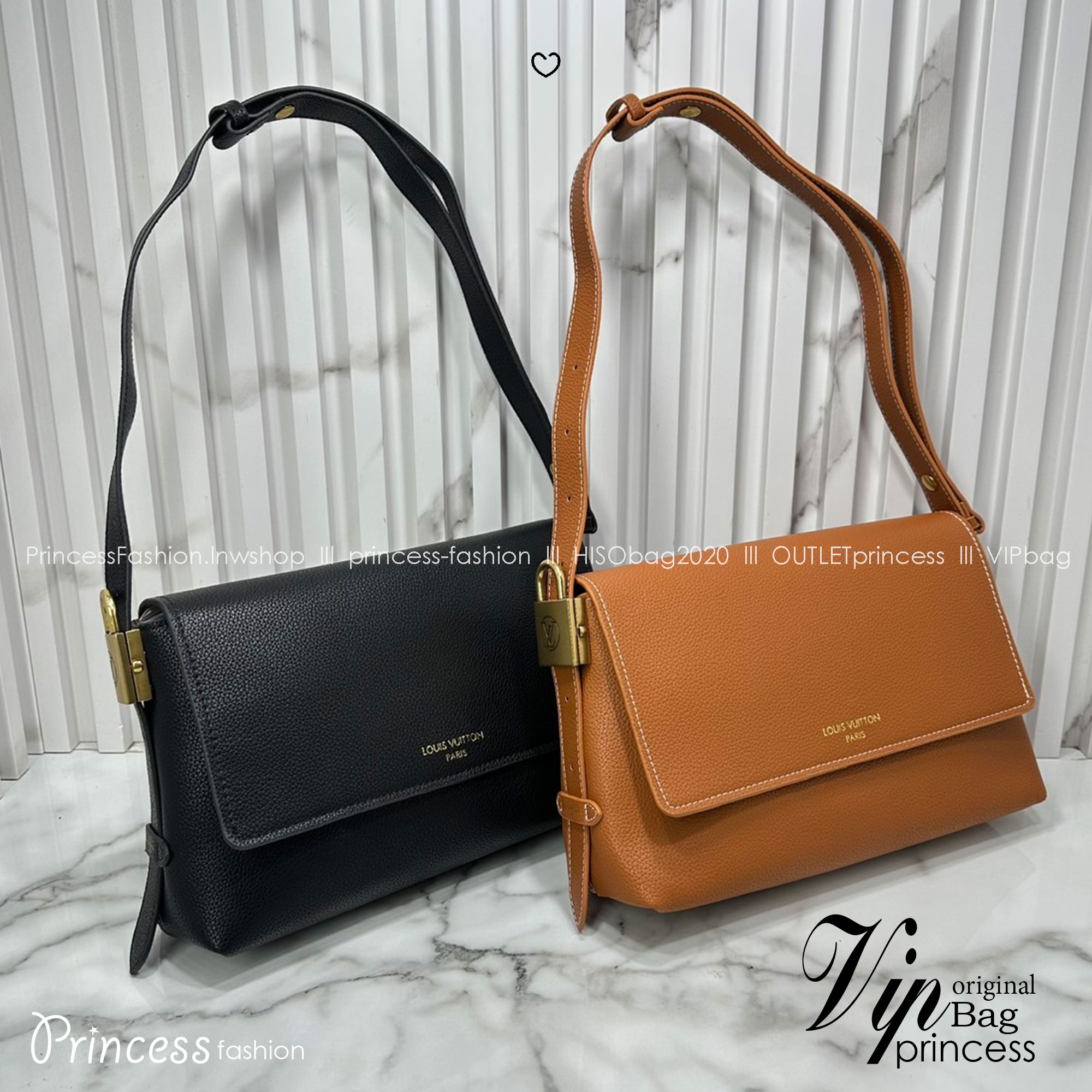 ORI หนังแท้ | LV Low Key Messenger Bag กระเป๋าสะพายทรงแมสเซ็นเจอร์ รูปทรงใหม่ สไตล์เรียบง่ายแต่หรูหรา ตกแต่งด้วยแม่กุญแจสีทองวินเทจ พร้อมใบลูกลายโมโนแกรมเพิ่มฟังชั่นการใช้งาน