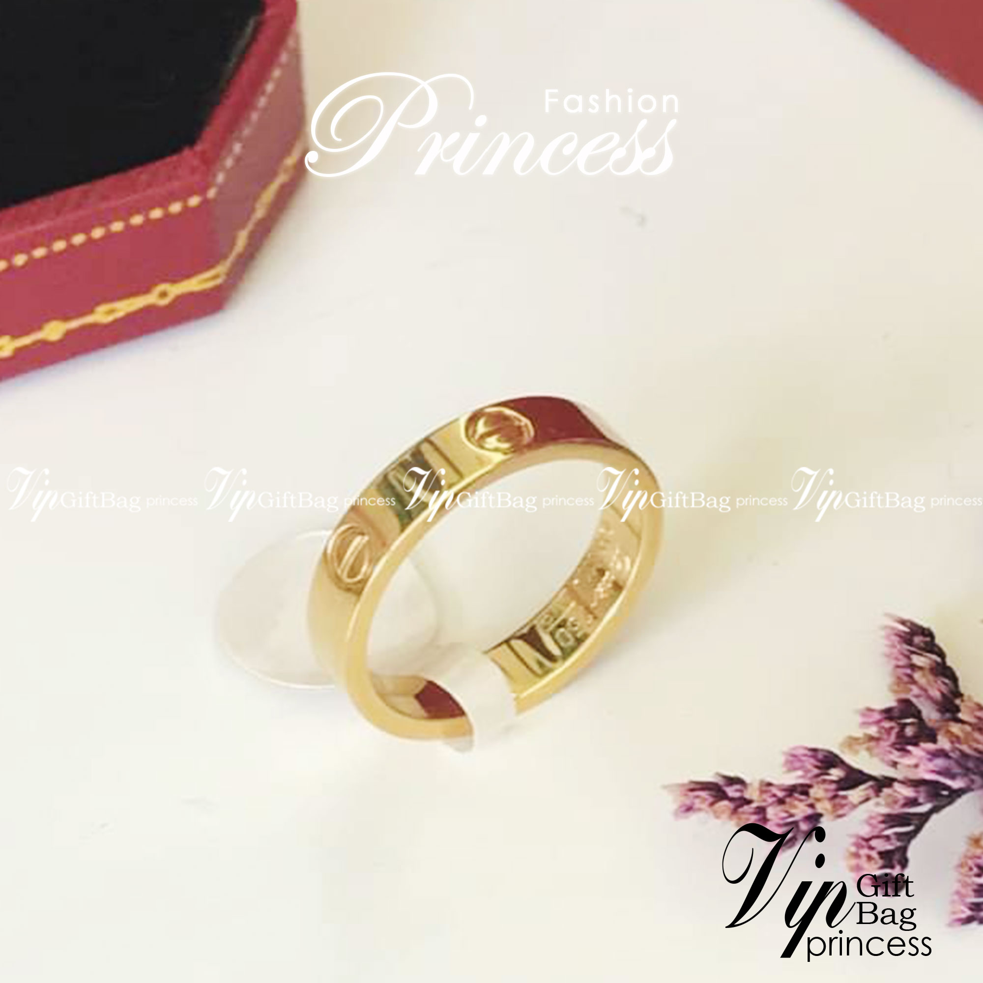 Cartier Rings แหวนรุ่นไม่มีเพชร ภาพถ่ายจากงานจริง วัสดุคุณภาพดี ไม่ลอกไม่ดำ งานปั้มครบตามรูปเลยค่ะ