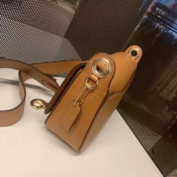 COACH SMALL JES MESSENGER WITH SIGNATURE CANVAS STRAP