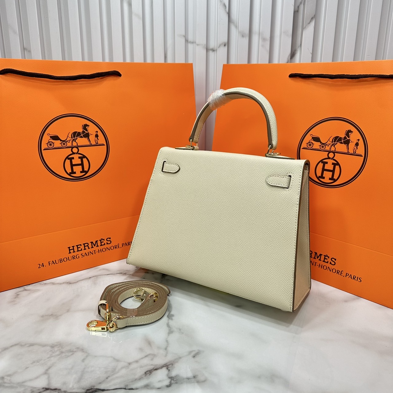 ORI หนังแท้ | Hermes Kelly 25cm / 28cm กระเป๋าสะพายที่สุดแห่งหรูหราลัคชู นิยามของความสง่างามเหนือกาลเวลา แบรนด์เนมในฝัน งดงามดั่งเจ้าหญิง