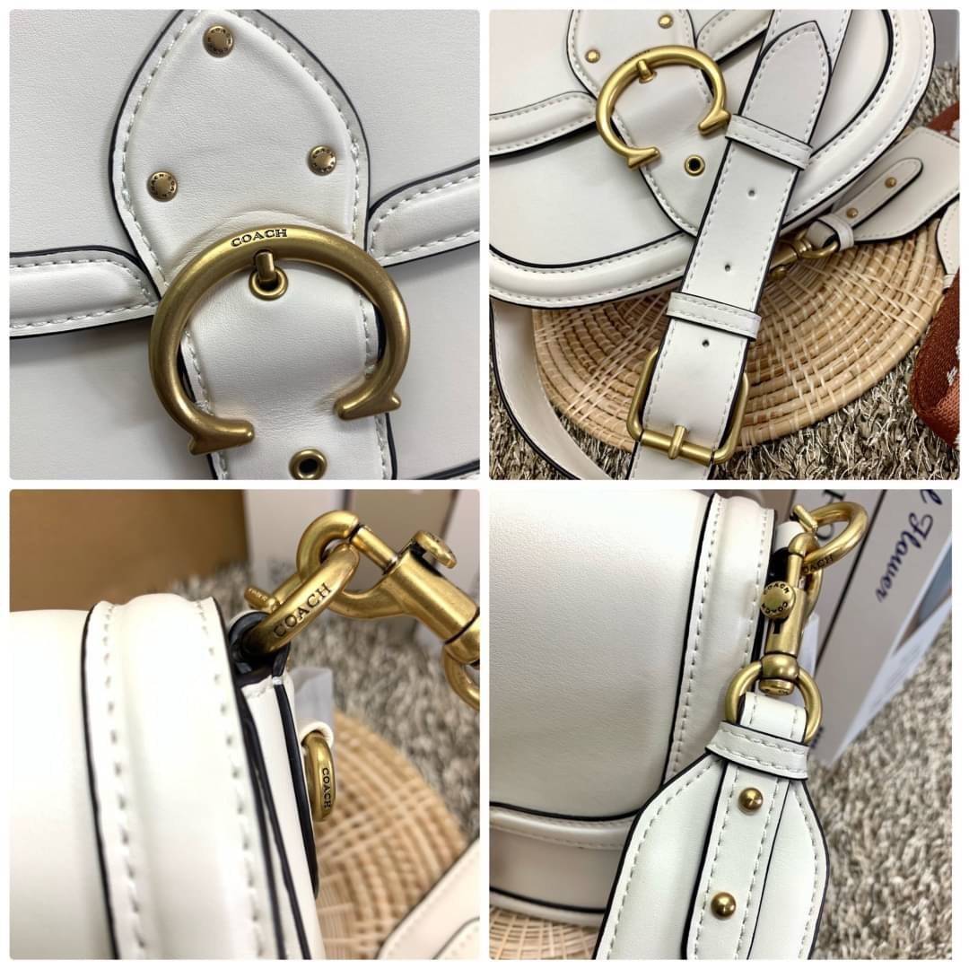 สวย หรู แถมสุดคุ้มกันเลยจร้าา💋 COACH BEAT SADDLE BAG ((C3837//C0749)) พร้อมส่งที่ไทยอีกครั้ง ห้ามพลาดค่าา!! กระเป๋าสะพายครอสบอดี้ร์ วัสดุหนังแท้ชั้นดีที่สุด! หนังสวย บวกกับอะไหล่แบรนด์ที่ดูเด่นคลาสสิคตรงด้านหน้าค่ะ เปิดปิดกระเป๋าแบบกดล็อค ภายในสาม