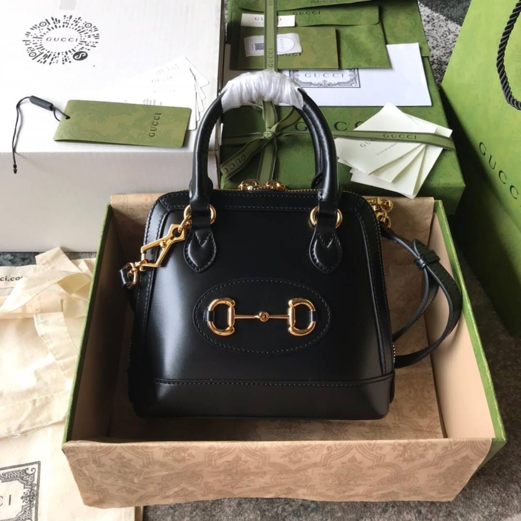 Gucci Horsebit 1955 mini top handle bag เกรดเทพออริจินอล 1:1 หนังแท้ สวยงามทรงเป๊ะ ภาพสินค้าถ่ายจากงานขายจริง ใช้งานต่างประเทศได้