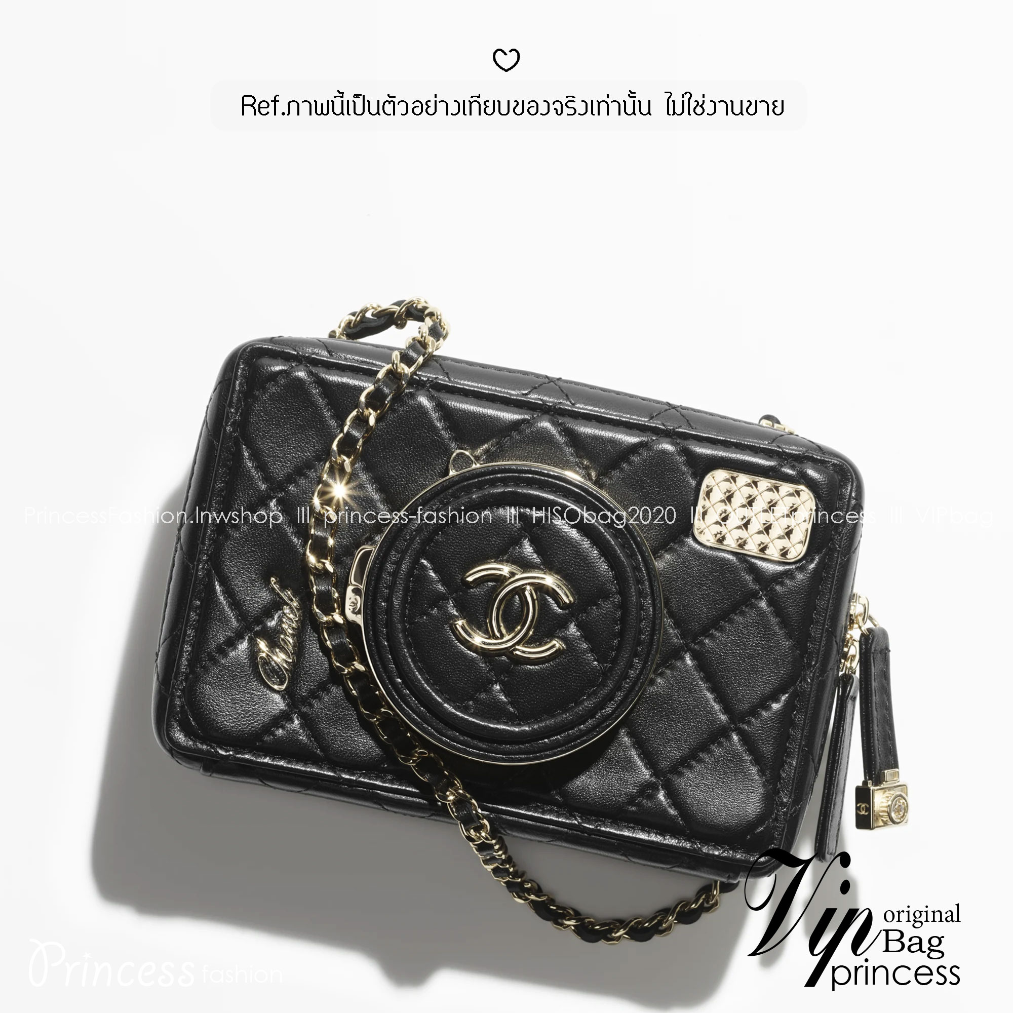 Chanel 24 camera bag Spring 2024 กระเป๋าสะพายทรงกล้อง เก๋มากสุดไอคอนิก ดีไซน์เป็นเอกลักษณ์ ดูแพงเกินเรื่อง มีความโดดเด่นดีไซน์คล้ายเลนส์ด้านหน้าเปิดเป็นกระจกได้