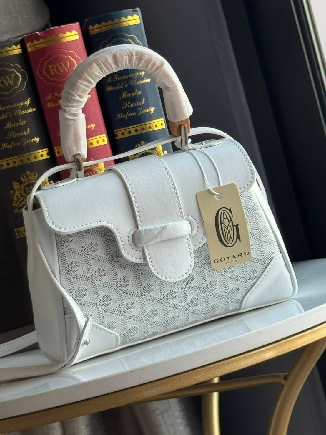 พร้อมส่ง 6 สี Goyard Saigon Souple Mini Bag / Saïgon Bag กระเป๋าถือ/สะพาย เกรดออริ สลับแท้ 1:1 ใช้ต่างประเทศได้