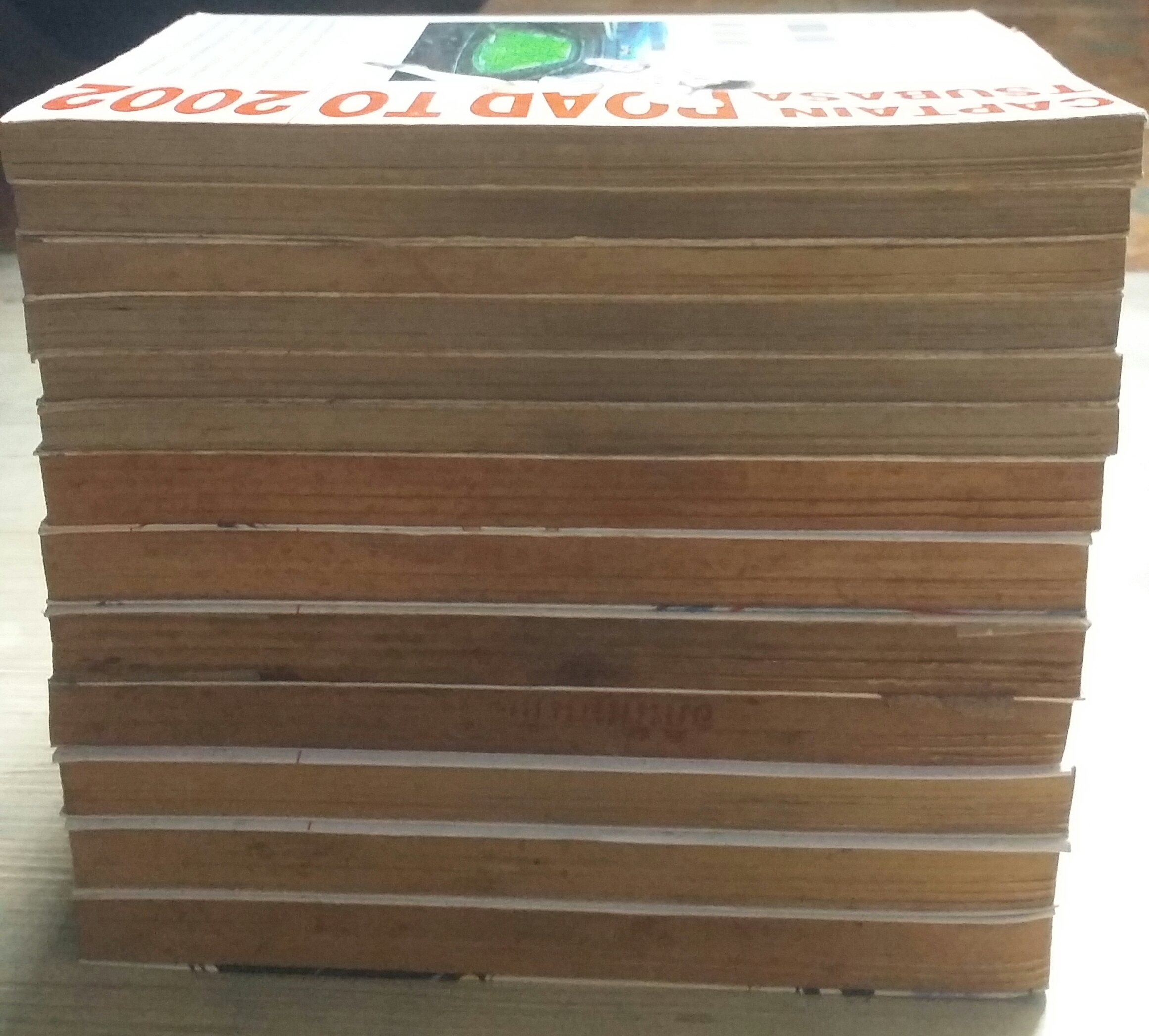 กัปตันซึบาสะ ROAD TO 2002 ชุด เล่ม 1-15 ( ขาดเล่ม 11,13 ) ( สภาพสะสม ) 15 เล่มจบ