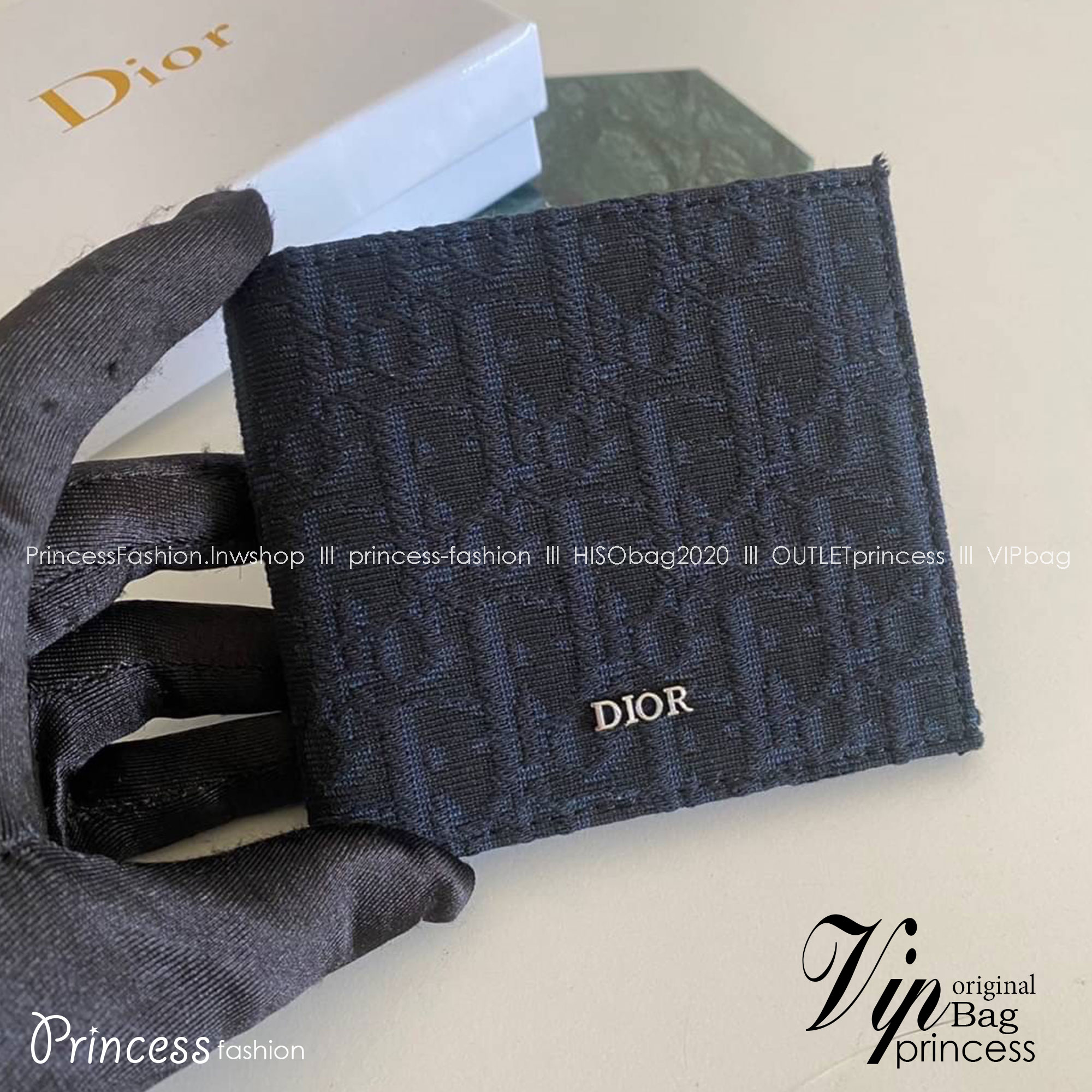 พร้อมส่ง 3 แบบ Dior wallet monogram MEN / DIOR Trifold Wallet / DIOR Coin 7 Card Wallet กระเป๋าสตางค์ดิออร์ กระเป๋าใส่เหรียญใส่การ์ด เกรดออริ สลับแท้ 1:1 ใช้ต่างประเทศได้