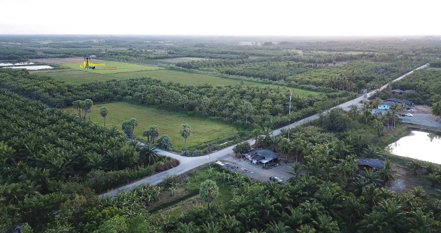 รับงานถ่ายภาพมุมสูง วิดีโอมุมสูง ด้วย Drone DJI Mavic Pro 4K Full HD (บินโดรน)