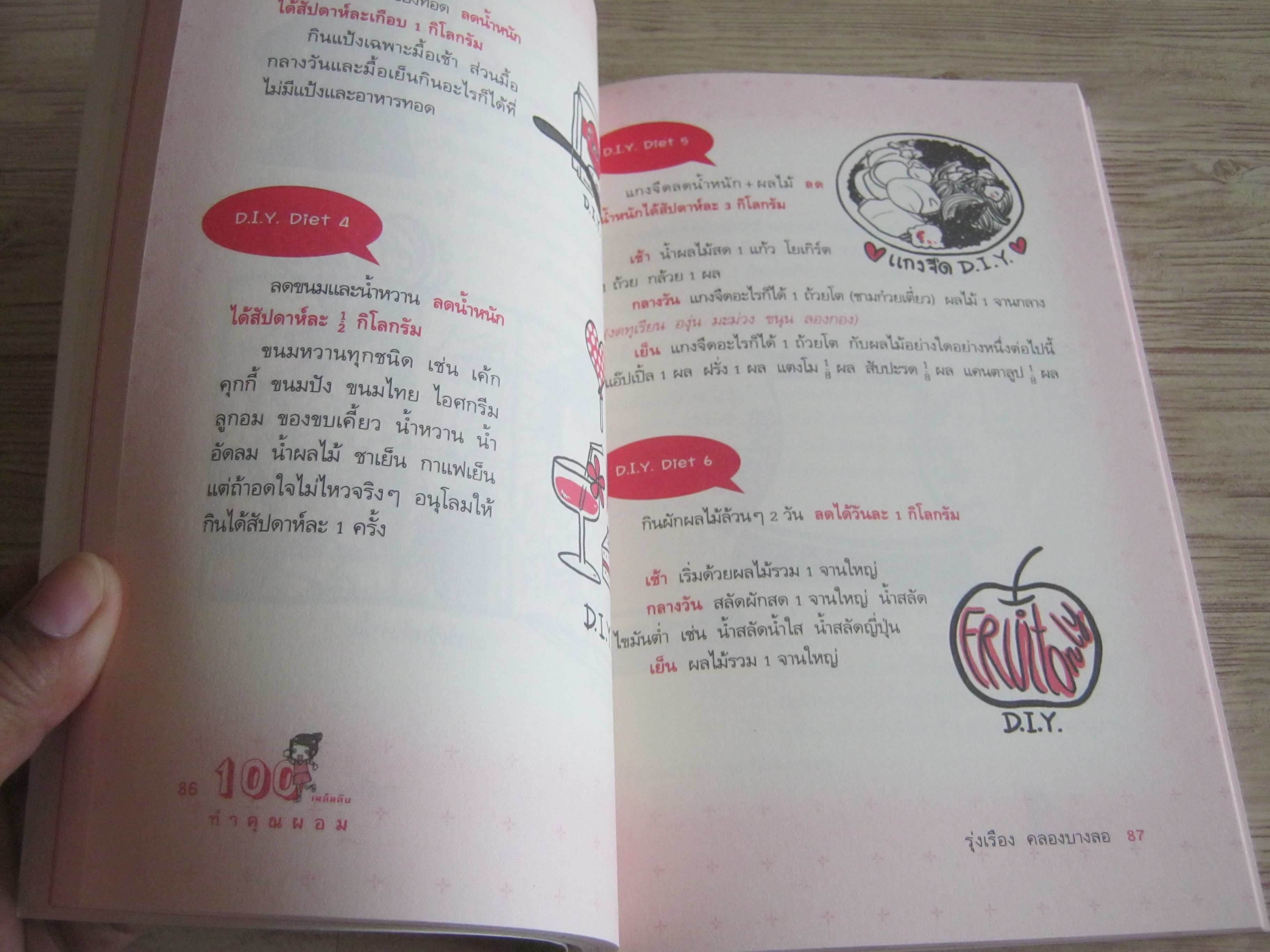 100 เคล็ดลับทำคุณผอม พิมพ์ครั้งที่ 2 รุ่งเรือง คลองบางลอ เขียน