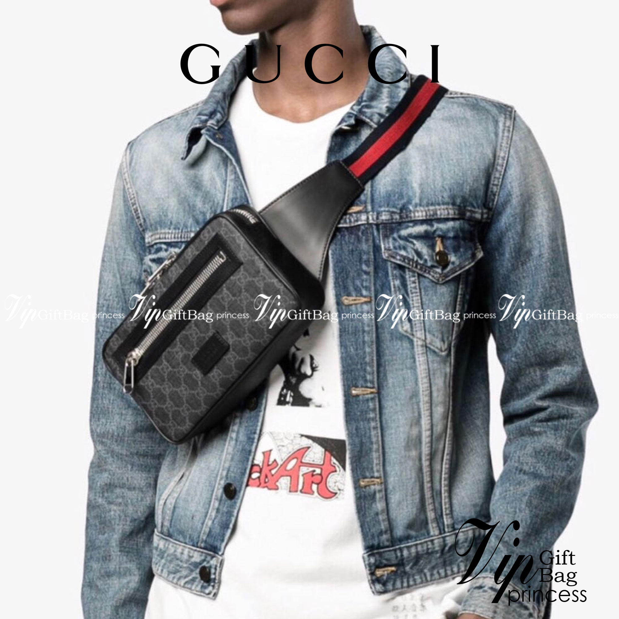 หนังแท้ GUCCI Soft GG Supreme Belt Bag / GG Belt Bag / Soft GG Supreme Belt Bag ไอเท็มที่หนุ่มๆเรียกร้อง กระเป๋าคาดอก/คาดเอว สายสะพายปรับได้ สายสปอร์ต สายแคมป์ปิ้ง หรือจะสายไหน ใบนี้ตอบโจทย์ทุกลุค ง่ายๆเท่ๆ สุดคุ้ม!! ภาพสินค้าถ่ายจากงานขายจริง ใช้งานต่างป