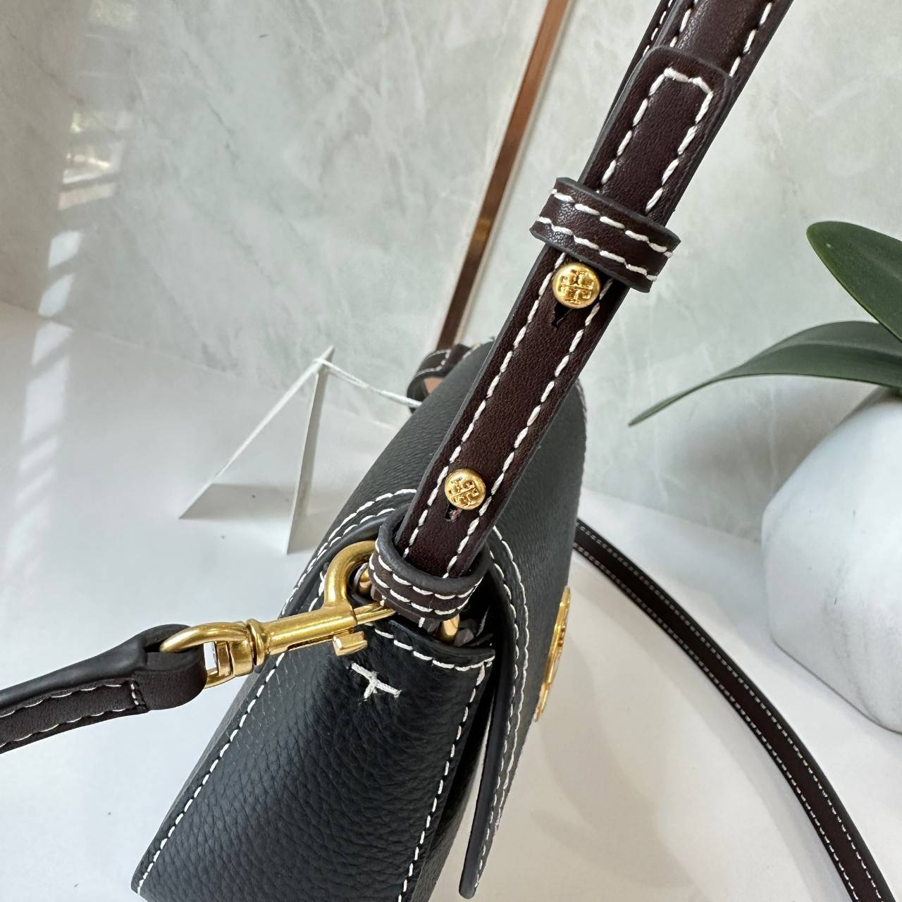 MINI พร้อมส่ง 2 สี TORY BURCH FELIX MINI CROSSBODY BAG กระเป๋าสะพาย เกรดท็อปออริ เกรดดีสุด สลับแท้ 1:1