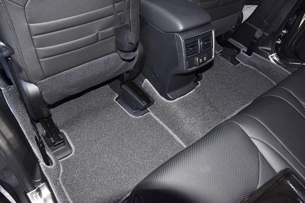 พรมไวนิลดักฝุ่น SUBARU FORESTER 2019-24 พรมดักฝุ่นรถยนต์ เกรดA เต็มคัน เข้ารูป