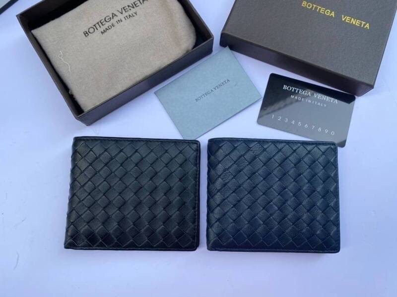 พรีเมี่ยมกิ๊ฟแท้ 100% 】Bottega Veneta BI-FOLD MEN WALLET