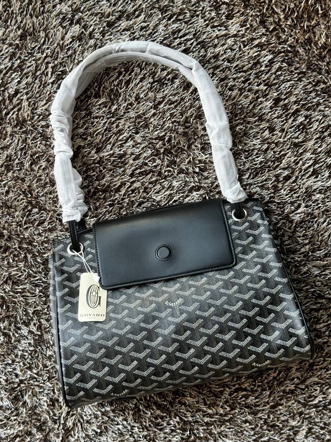 พร้อมส่ง 8 สี GOYARD Rouette Souple Bag 30cm กระเป๋าสะพายแบรนด์หรูสัญชาติฝรั่งเศส 🧡 เกรดออริจินอล 1:1 สลับแท้ ใช้งานต่างประเทศได้