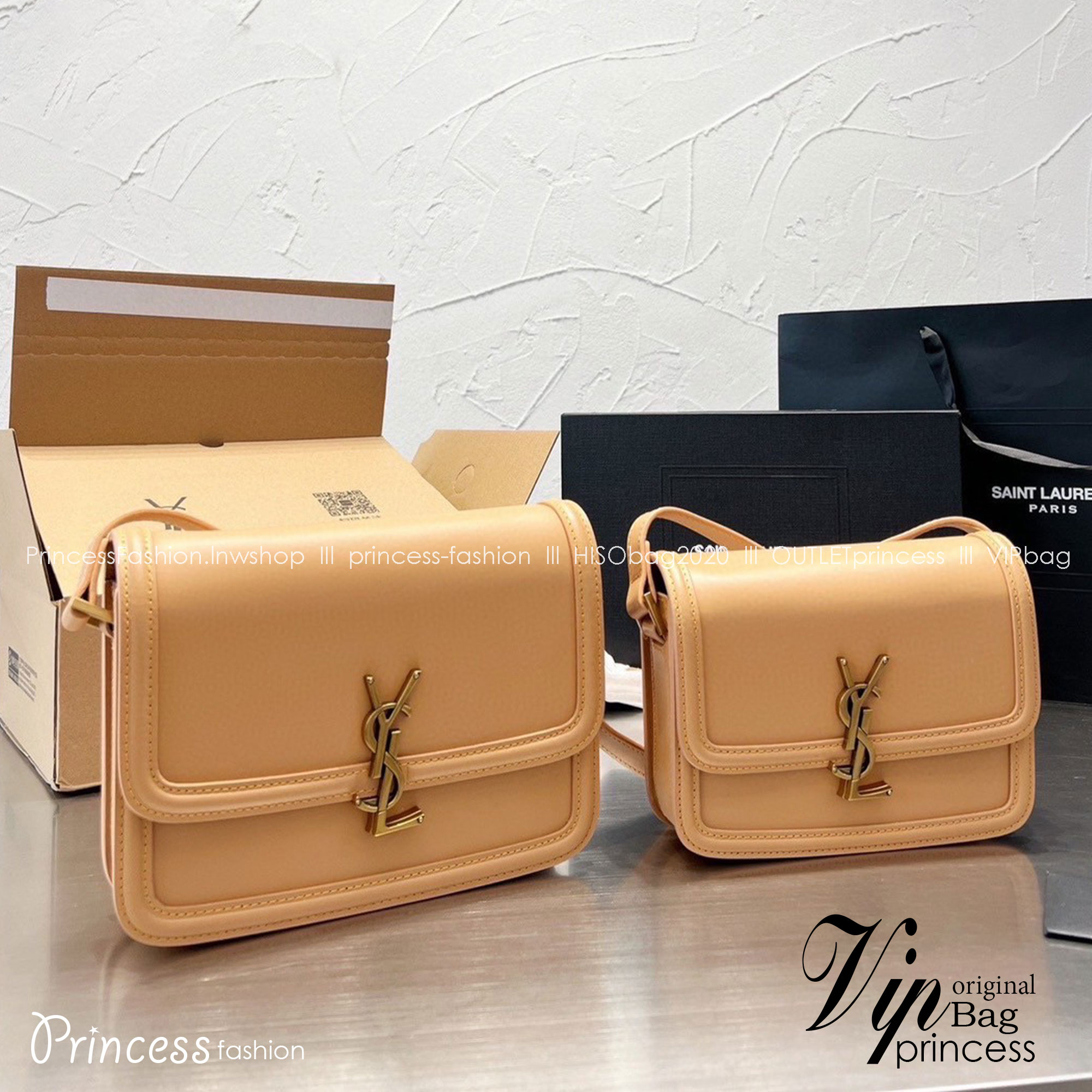 YSL Solferino Leather Crossbody Bag / YSL Solferino Bag พร้อมส่ง 3สี 3ไซส์ กระเป๋าสะพายรุ่นฮิตขายดี ทรงสวยคลาสสิค ใช้ได้บ่อยไม่มีเบื่อ ดีไซน์เรียบหรู ดูแพง **รอบนี้จัดราคาพิเศษสุดคุ้ม งานสวยเกินราคาค่ะ