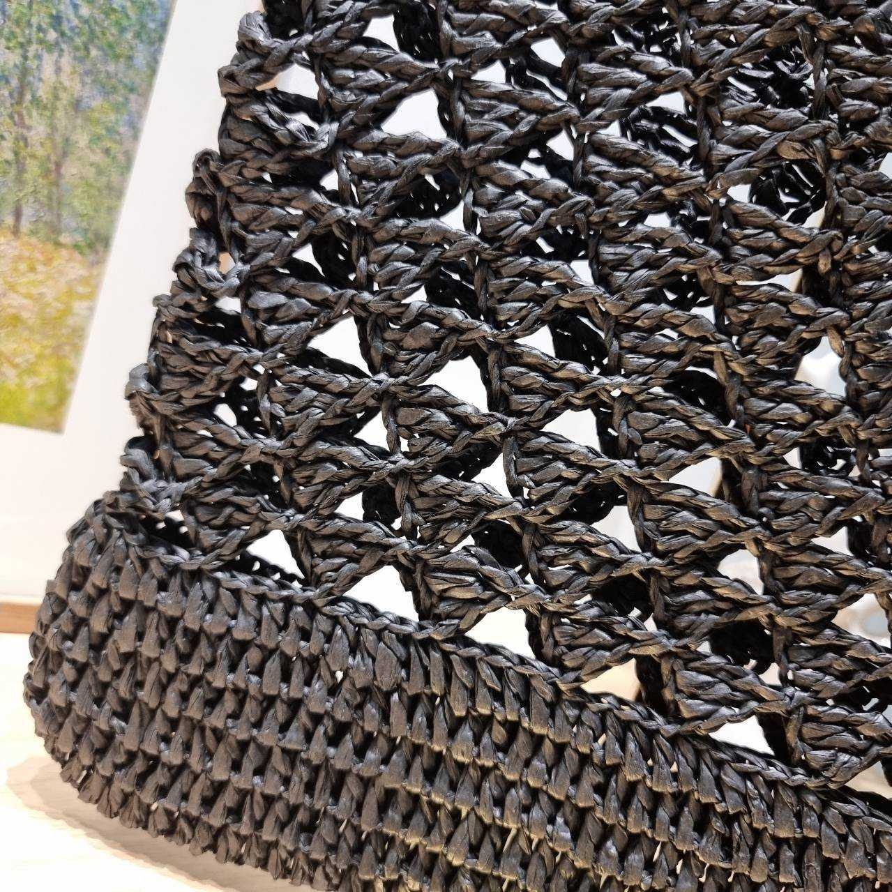 RADA CROCHET TOTE BAG กระเป๋าสะพายทรงโท้ทลายสาน สวยไม่ซ้ำใคร สไตล์บีช เหมาะมากกับการสะพายไปเที่ยวทะเล หรือจะใช้ในวันสบายๆก็ตอบโจทย์