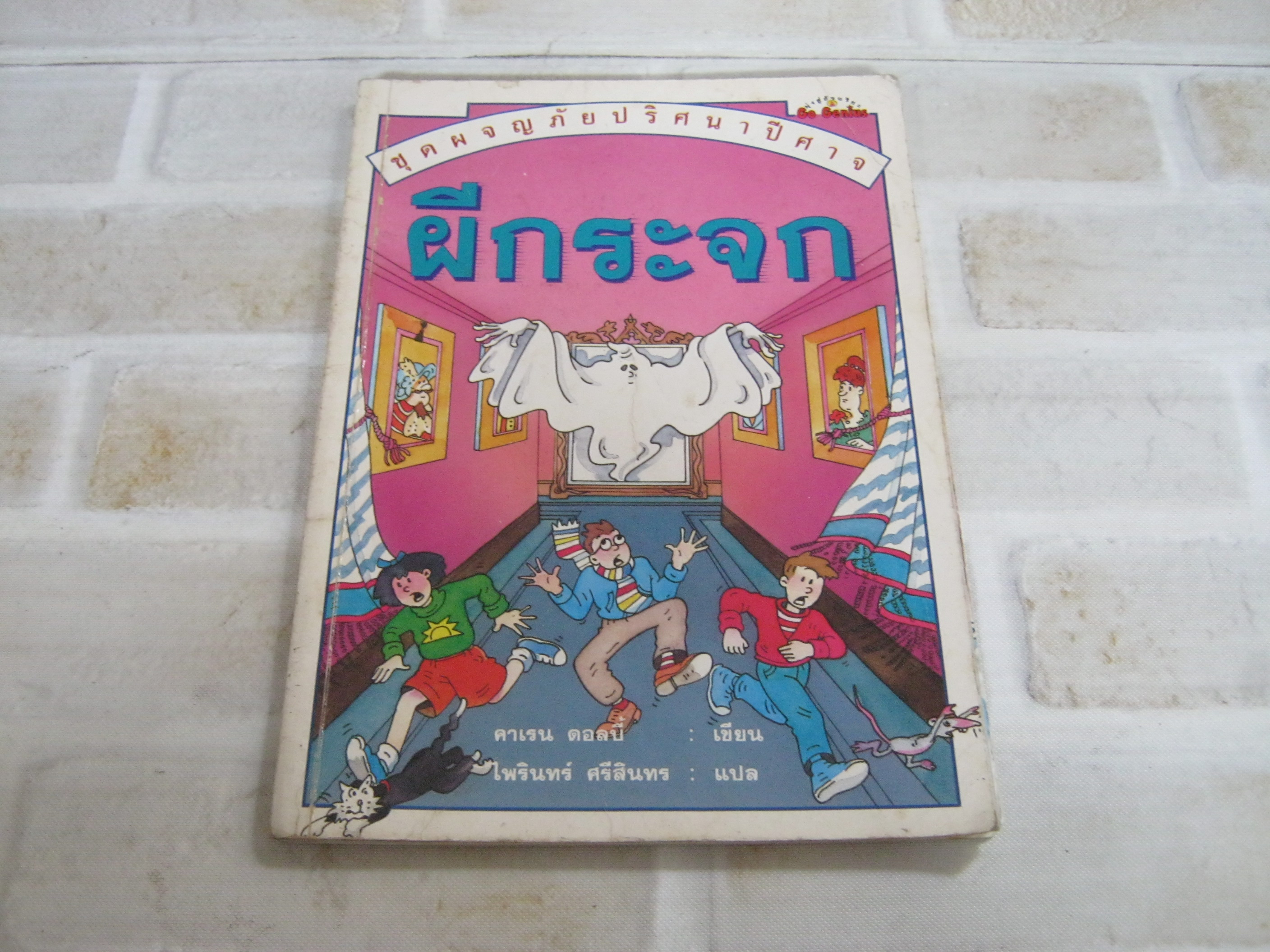 หนังสือชุดผจญภัยปริศนาปีศาจ ผีกระจก คาเรน ดอลบี้ เขียน ไพรินทร์ ศรีสินทร แปล**สินค้าหมด***
