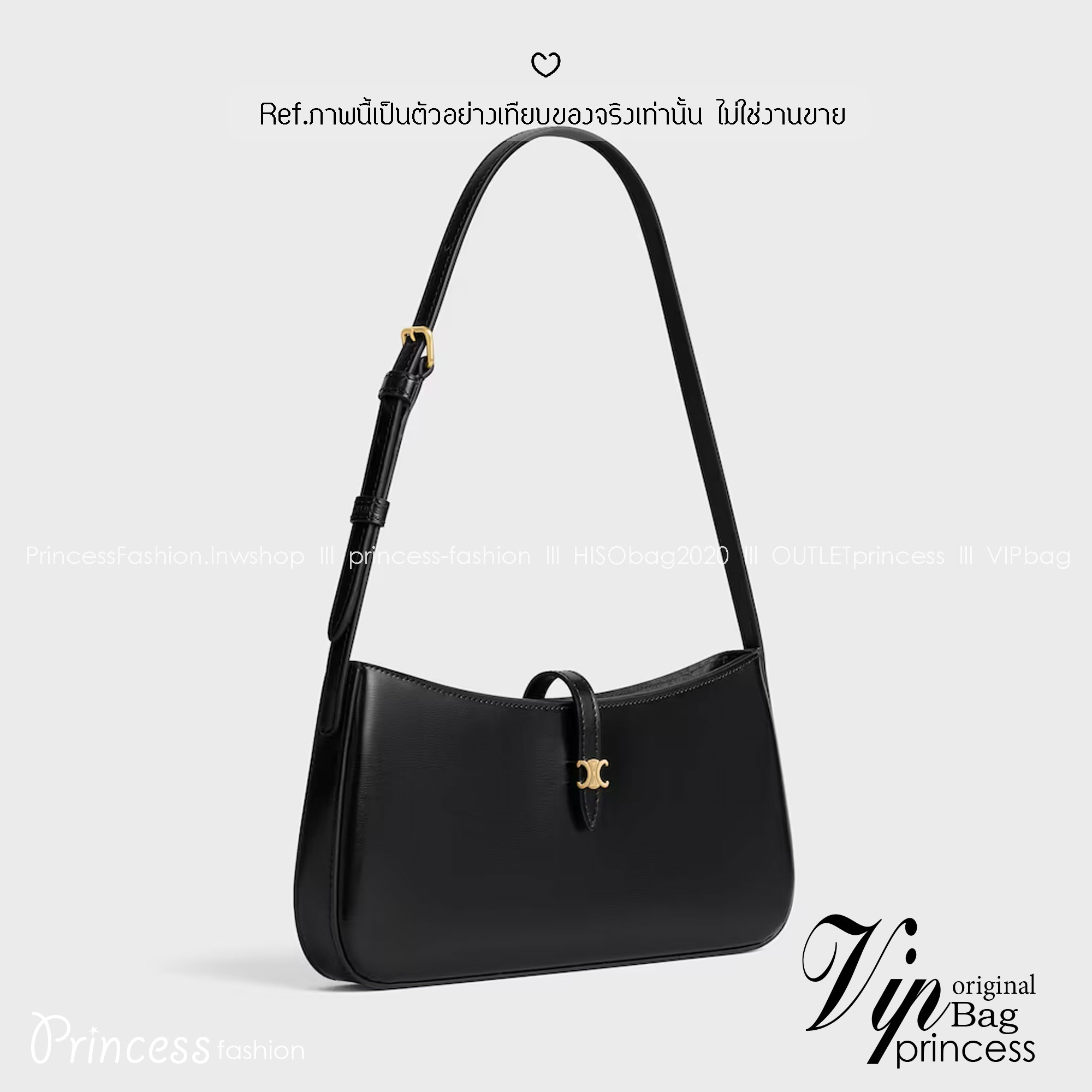ORI หนังแท้ | CELINE TINA SHOULDER BAG IN shiny leather กระเป๋าสะพายไหล่ทรงพอช ดีไซน์ใหม่ก่อนใคร เรียบง่ายหรูหราลงตัว สไตล์วินเทจลัคชูดูแพงสุดๆ ใช้งานได้หลากหลายโอกาส ขนาดกำลังดีพาพาสะดวก