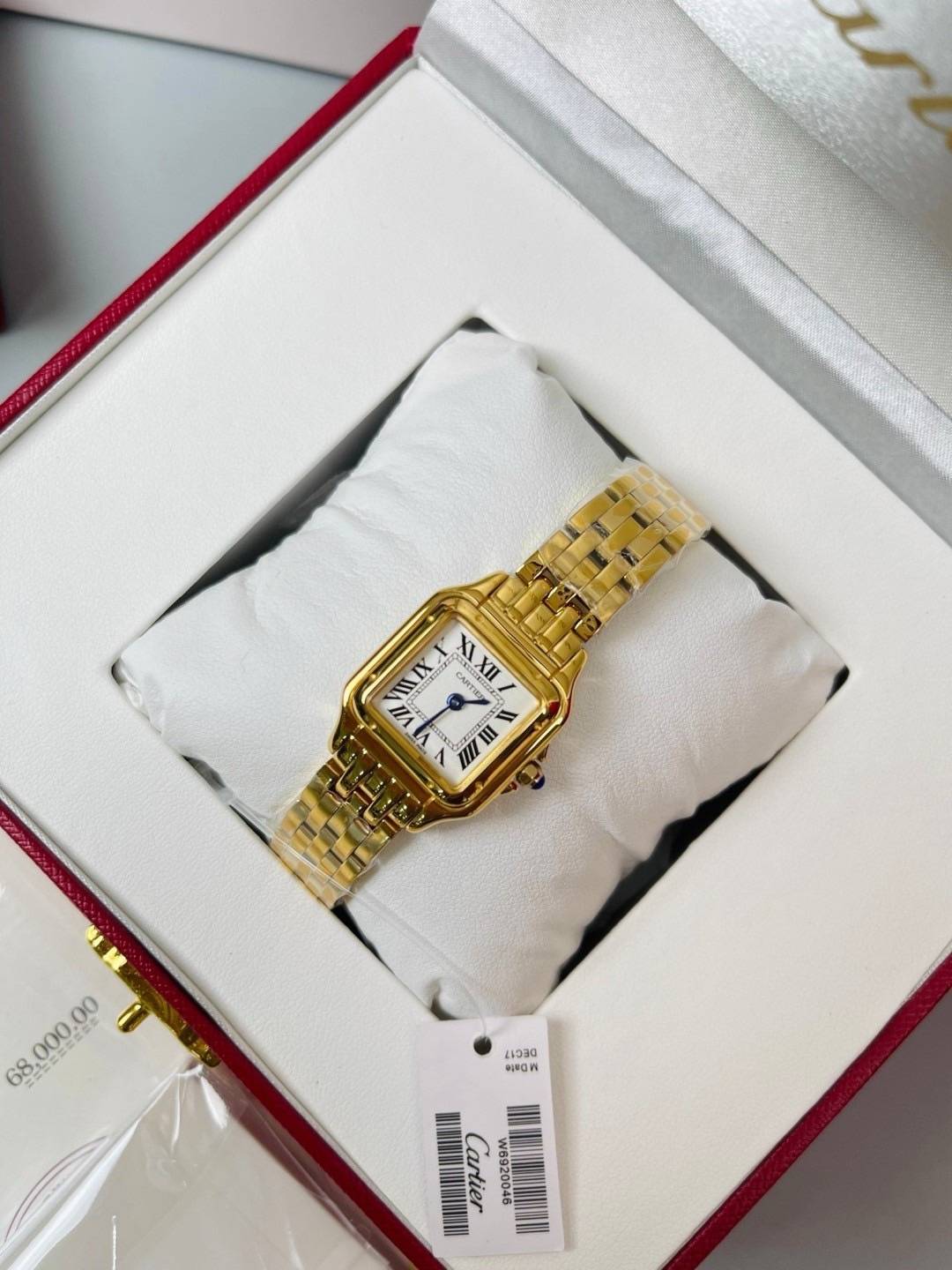 เกรดเทพ Top ORI | นาฬิกาคาเทียร์ New Cartier PANTHERE DE CARTIER WATCH(Ori) เครื่องญี่ปุ่นแท้ 100 % Size 23x30 mm. box set 🤍 เกรดเทพออริจินอล เกรดดีสุด สลับแท้ 1:1
