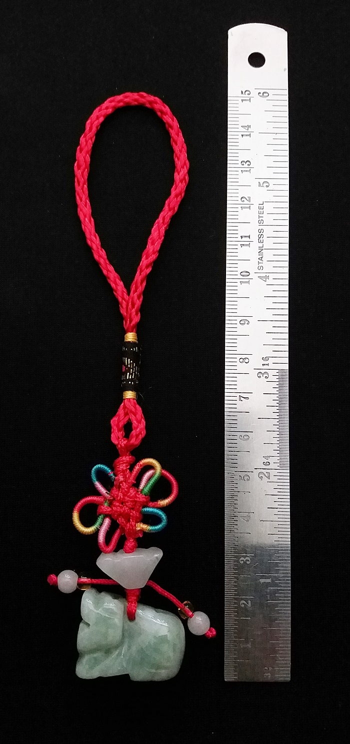 จี้ปี่เซี้ยะหินหยกแบบใหญ่ ช่วยต้านคราเคราะห์ แก้ชงปีกุน ชง75% ปี2562 พร้อมใบคาถาค่ะ