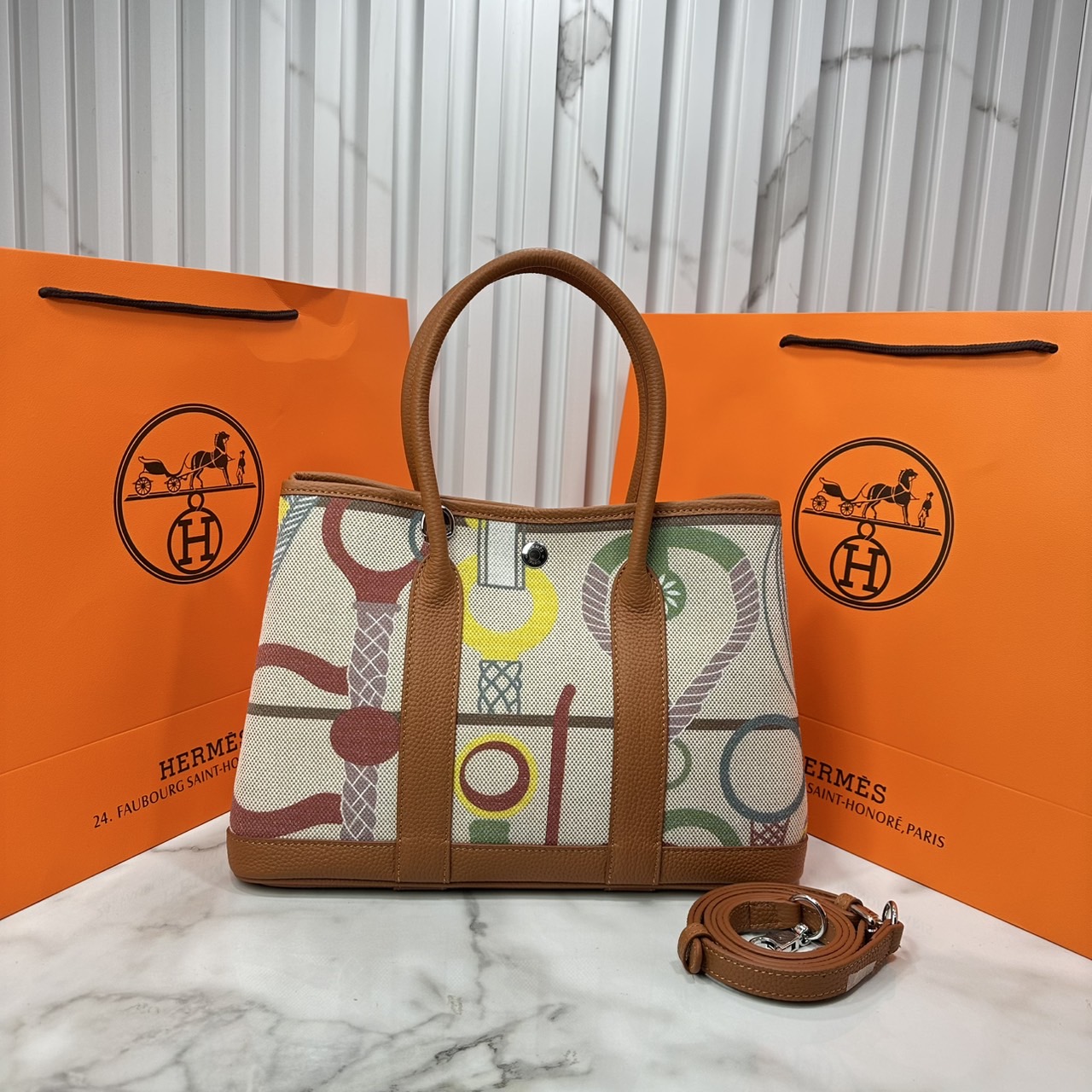 ORI หนังแท้ | Hermes Garden Party Voyage 30cm 35cm กระเป๋าทรงโท้ทที่สุดแห่งหรูหราลัคชู นิยามของความสง่างามเหนือกาลเวลา แบรนด์เนมในฝัน งดงามดั่งเจ้าหญิง