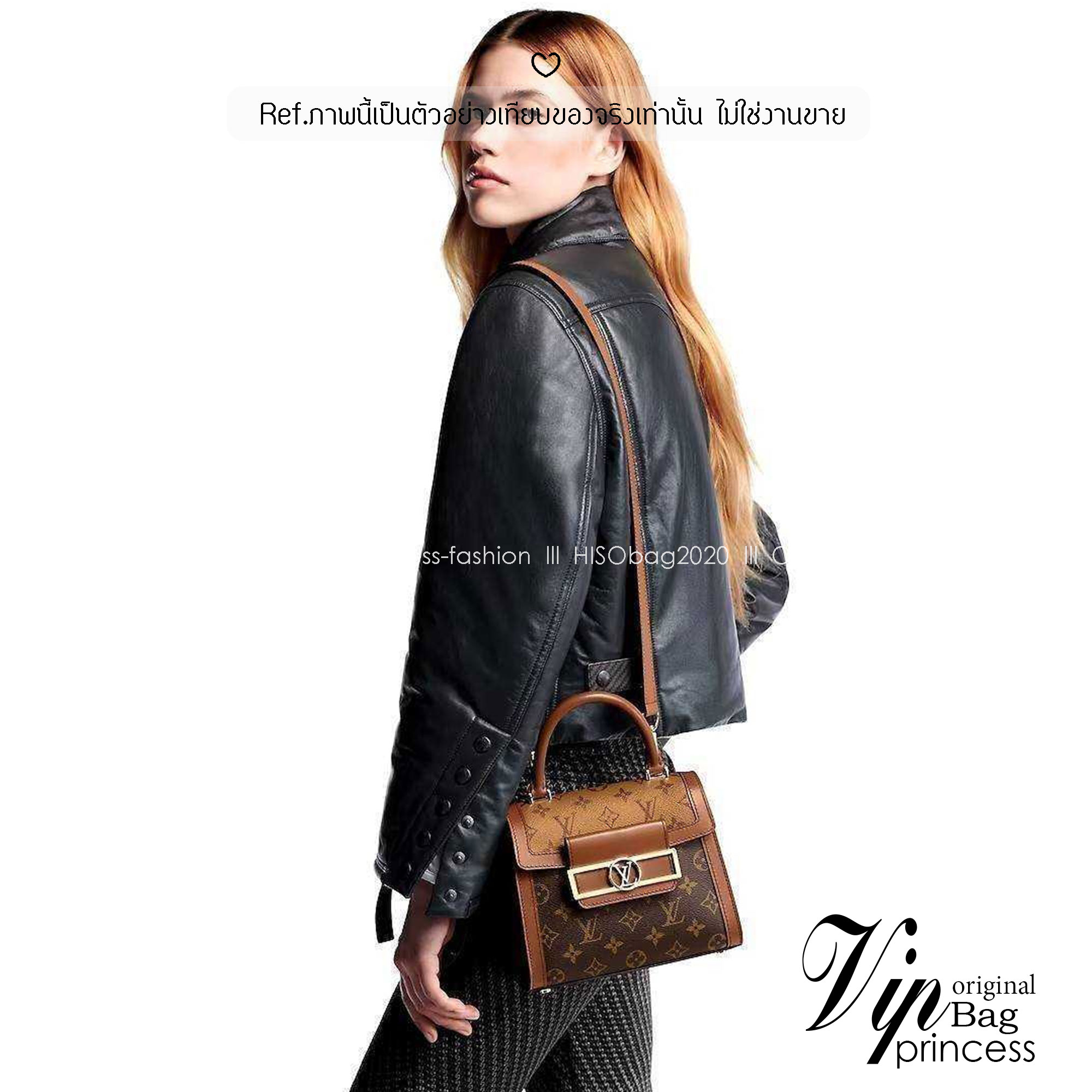LV dauphine capitale bag กระเป๋าสะพายลุคคุณนาย ในราคาจับต้องได้ สวยทุกมุมจริงๆ เกรดวีไอพี ไฮเอน 1:1